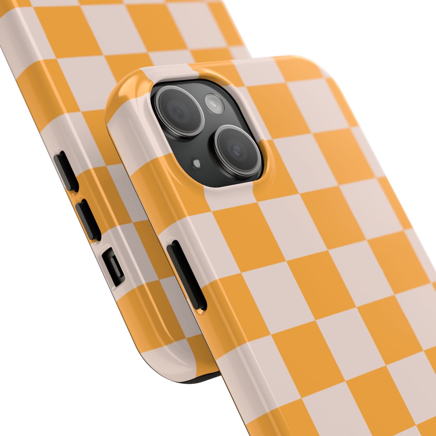 Bright Checkerboard Tough Phone Case - Stylish & Durable Protection