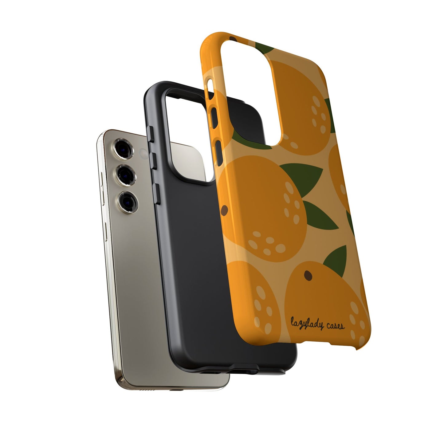 Citrus Orange Phone Case - Tough Cases for Trendy Protection