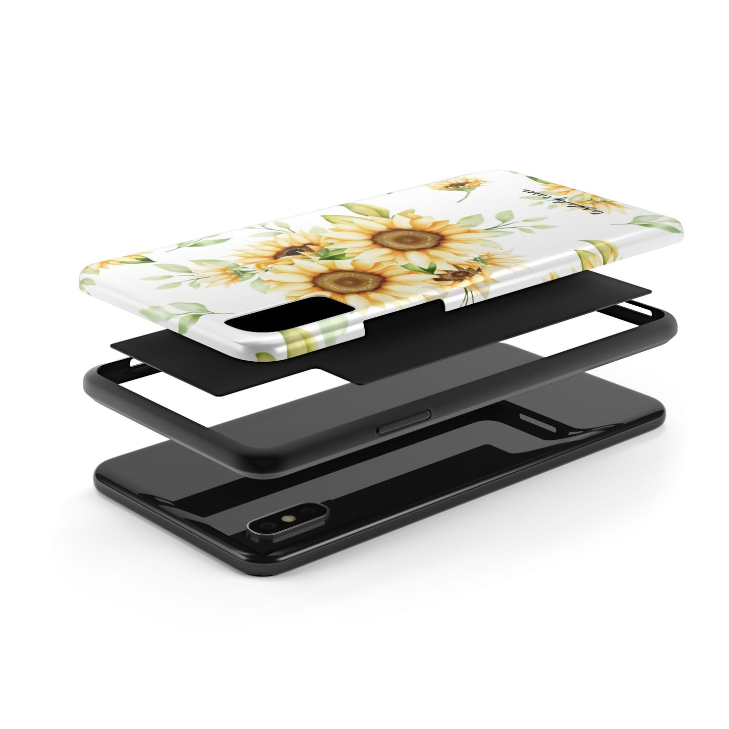 Mothers Sunflower Tough Phone Case - Durable Floral Design for Nature Lovers