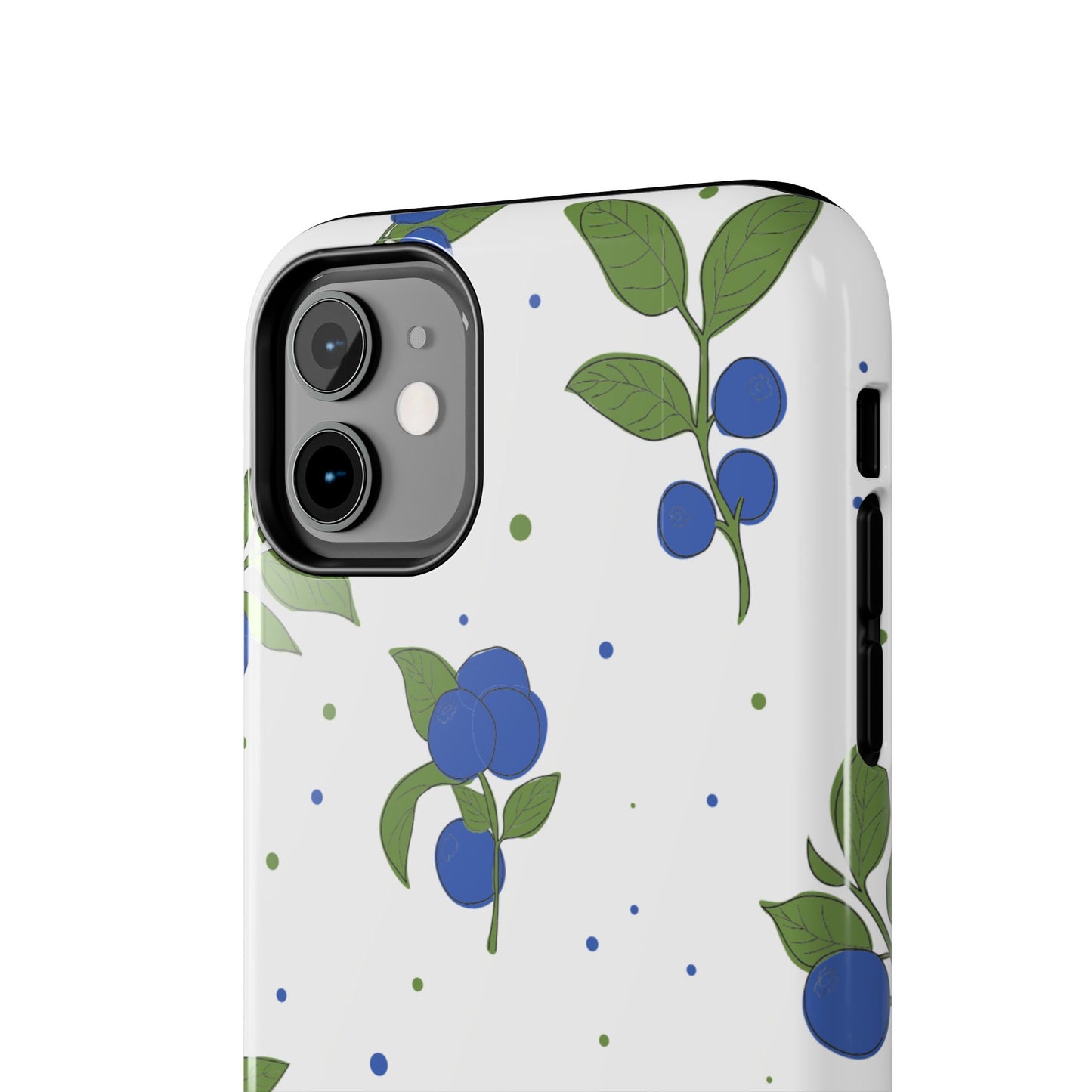 Blueberry Tough Phone Case - Durable Berry Design for Everyday Protection