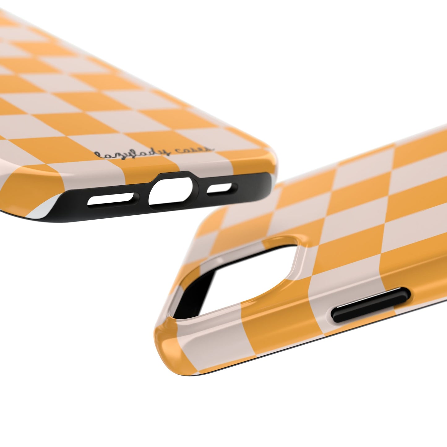 Bright Checkerboard Tough Phone Case - Stylish & Durable Protection
