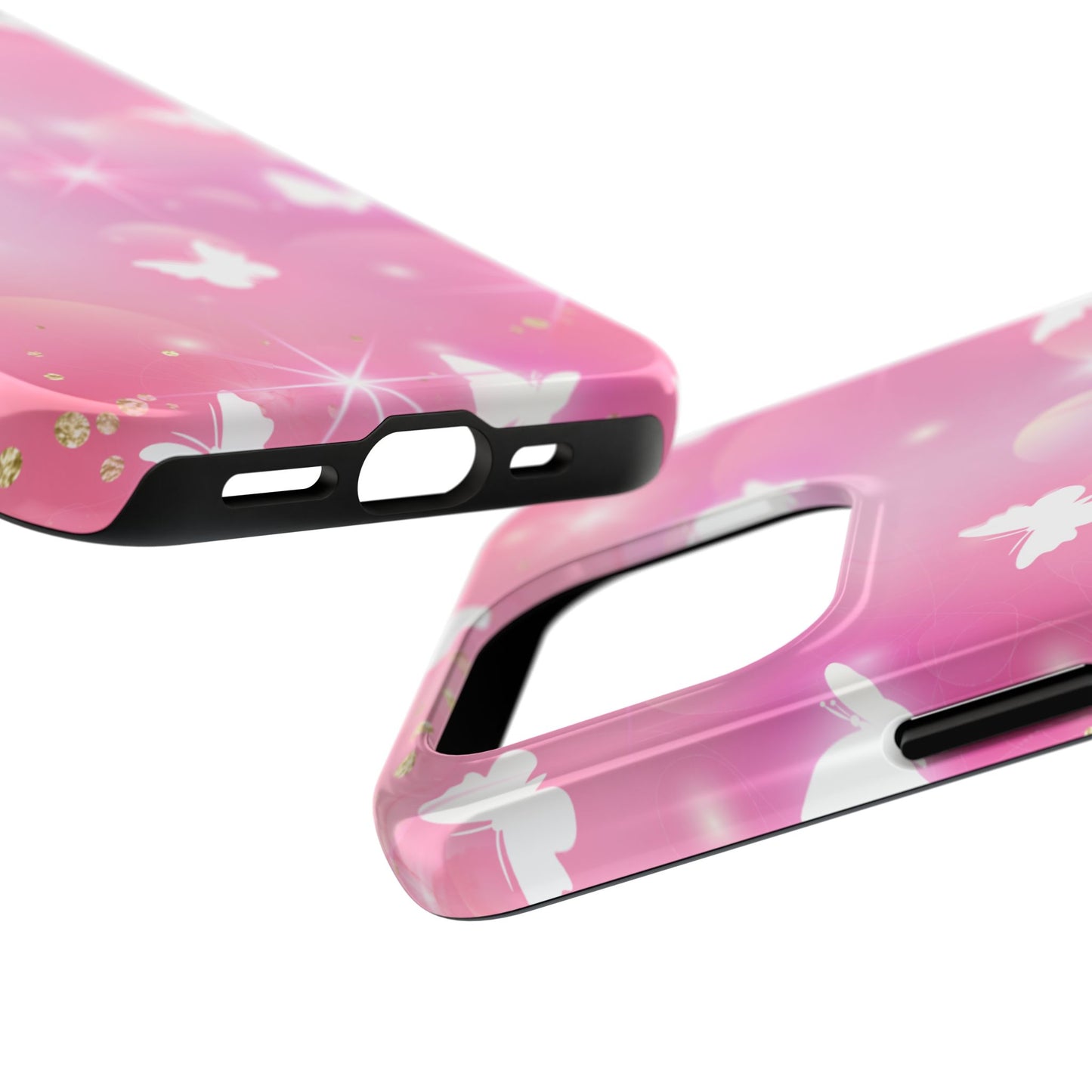 Butterfly Bloom Tough Phone Cases, Stylish Protection, Gifts for Her, Trendy Accessories, Spring Vibe, Phone Cover