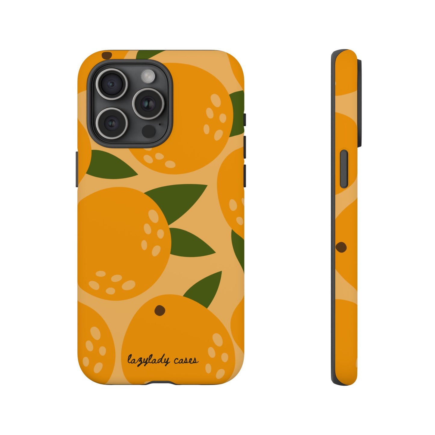 Citrus Orange Phone Case - Tough, Stylish Protection for Fruit Lovers