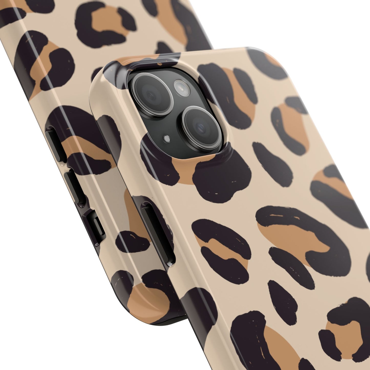 Chic Leopard Print Phone Case - Tough & Stylish Protection