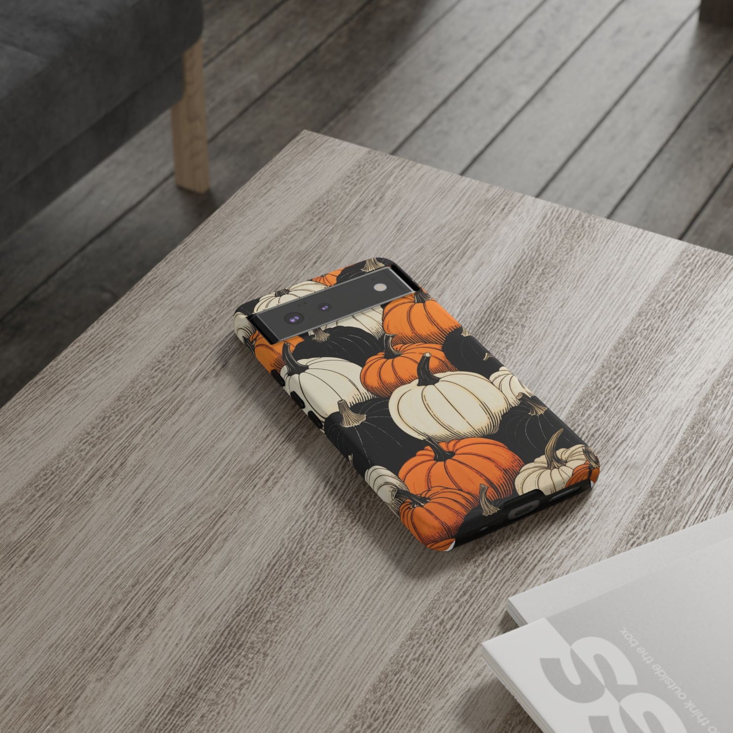 Pumpkin Phone Case, Fall Decor, Halloween Gift, Autumn Aesthetic, Pumpkin Lovers, Cute Phone Cover