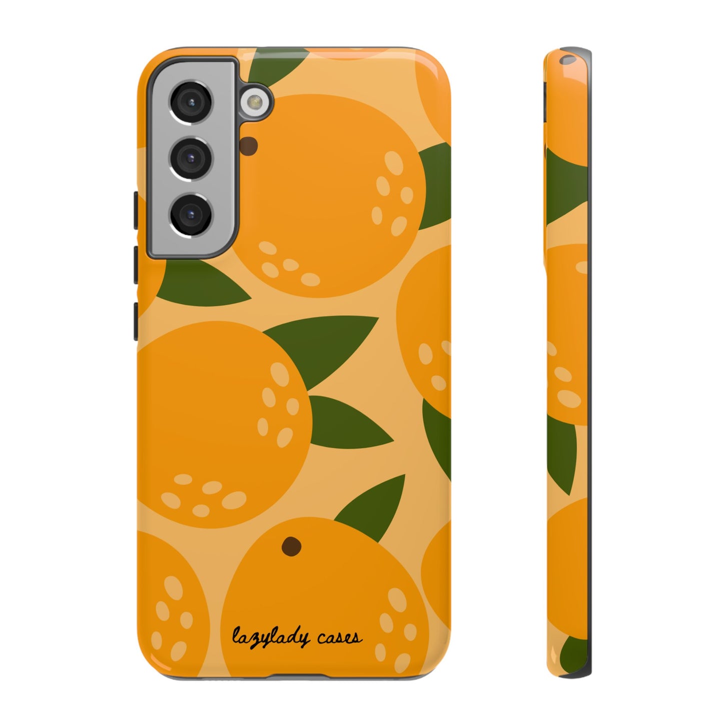 Citrus Orange Phone Case - Tough Cases for Trendy Protection
