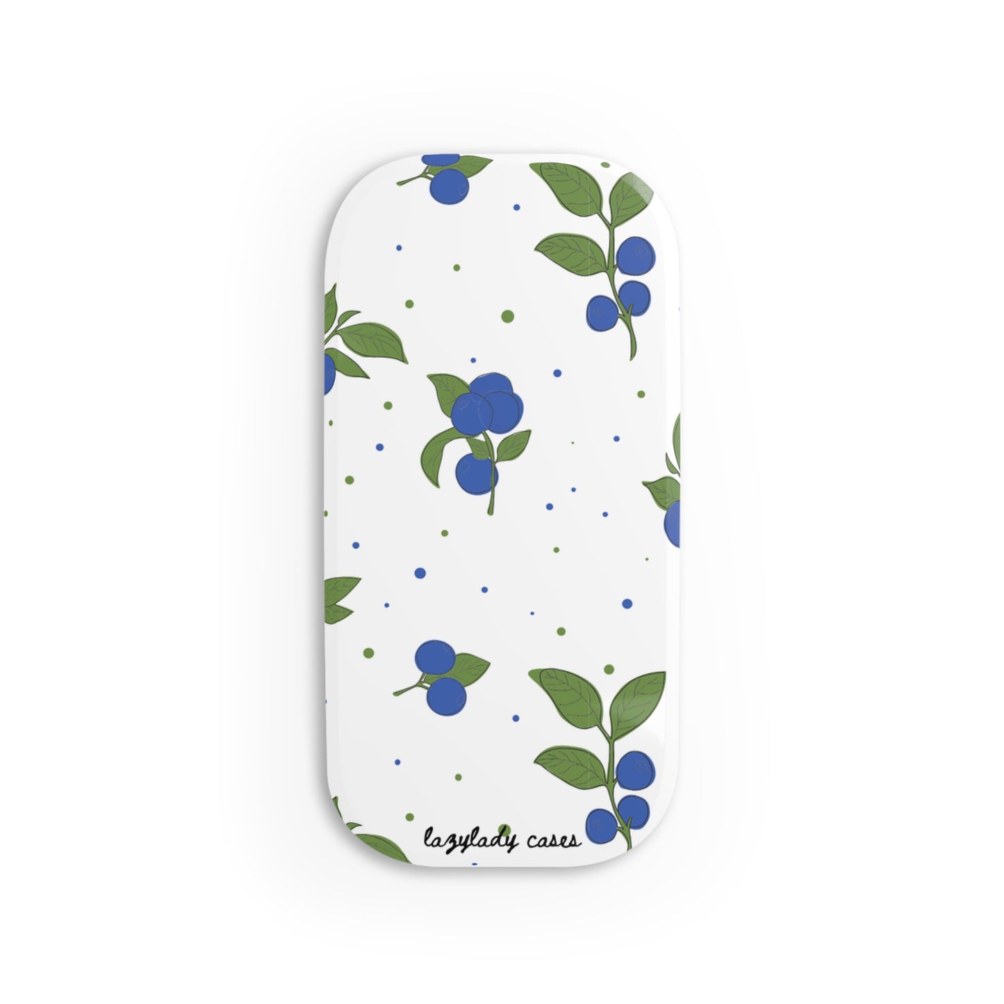 Blueberry Phone Click-On Grip - Stylish & Functional Stand for Everyday Use