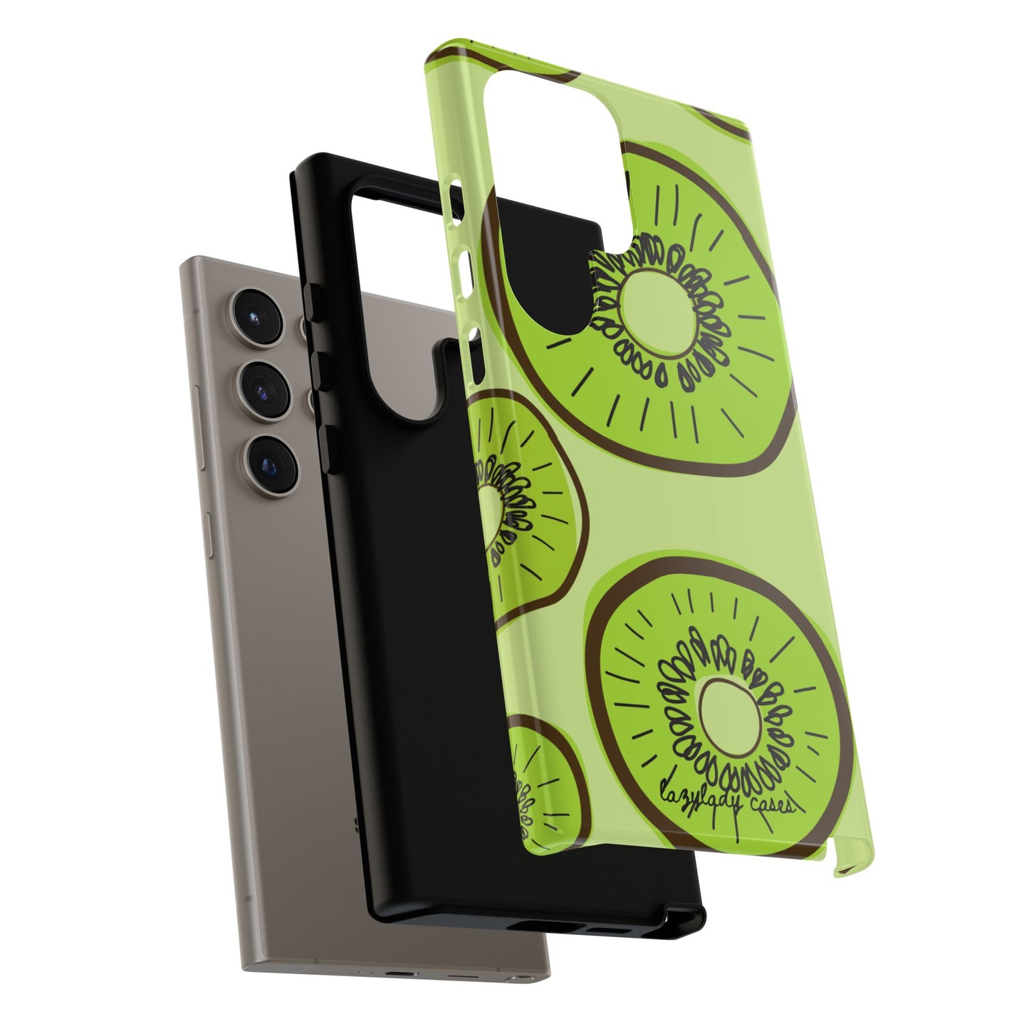 Kiwi Pattern Tough Phone Case - Fun and Stylish Phone Cover