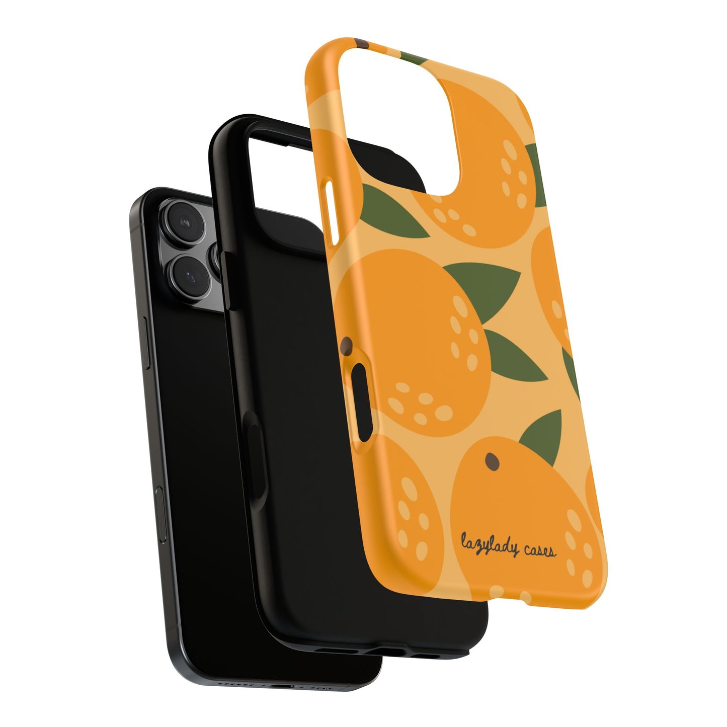 Citrus Orange Phone Case - Tough, Stylish Protection for Fruit Lovers