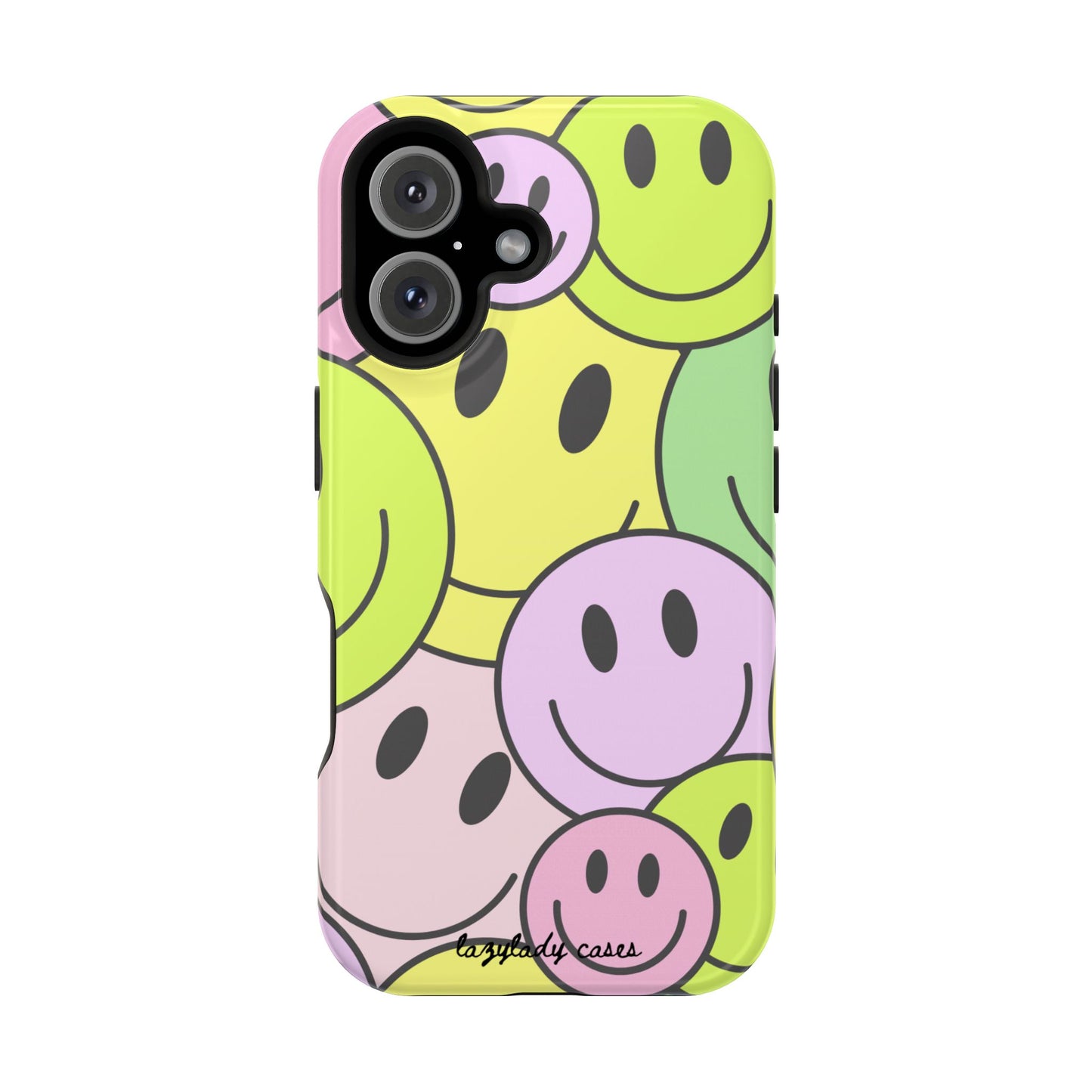 Colorful Smiley Face Magnetic Tough Case for Fun-Loving Individuals