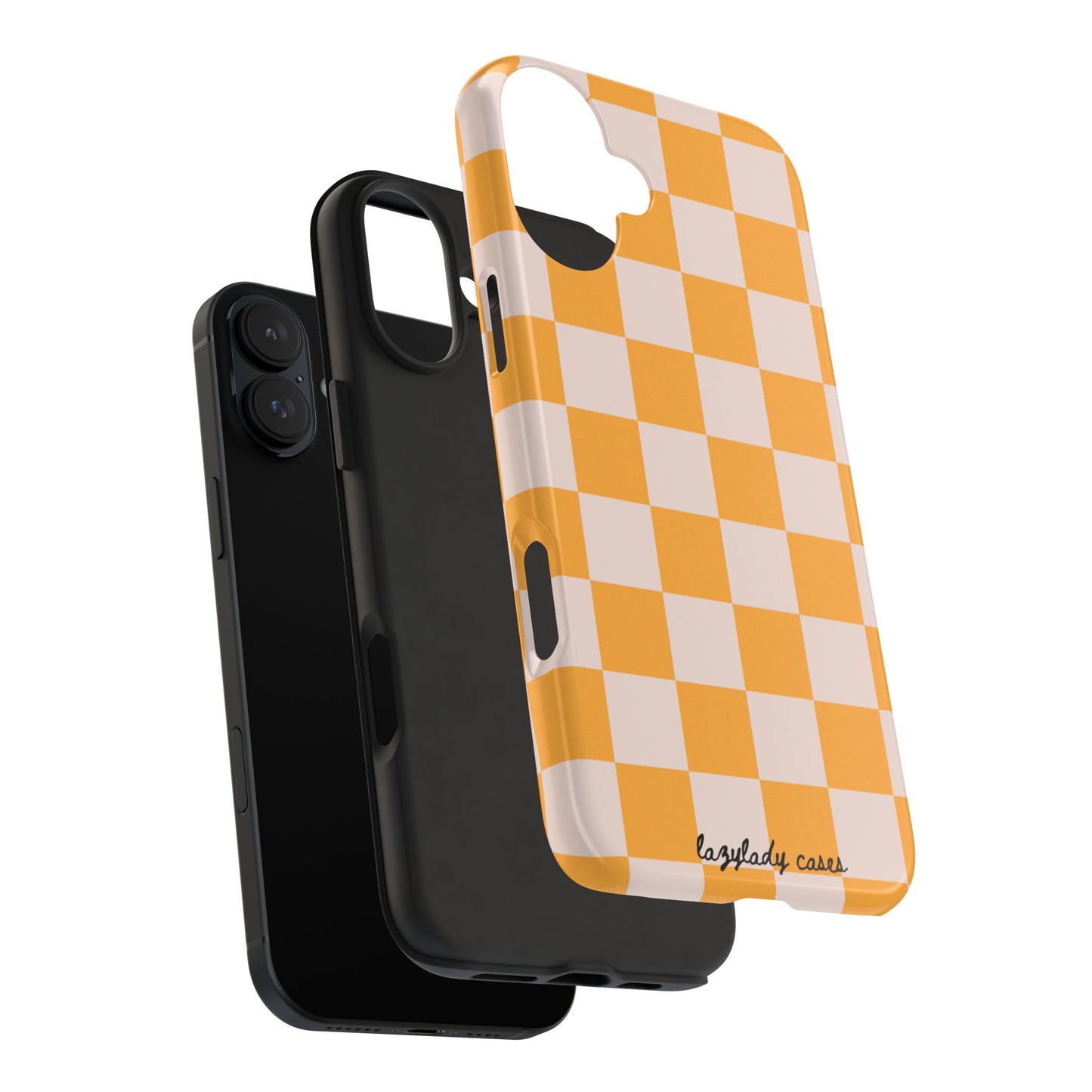 Bright Checkerboard Tough Phone Case - Stylish & Durable Protection