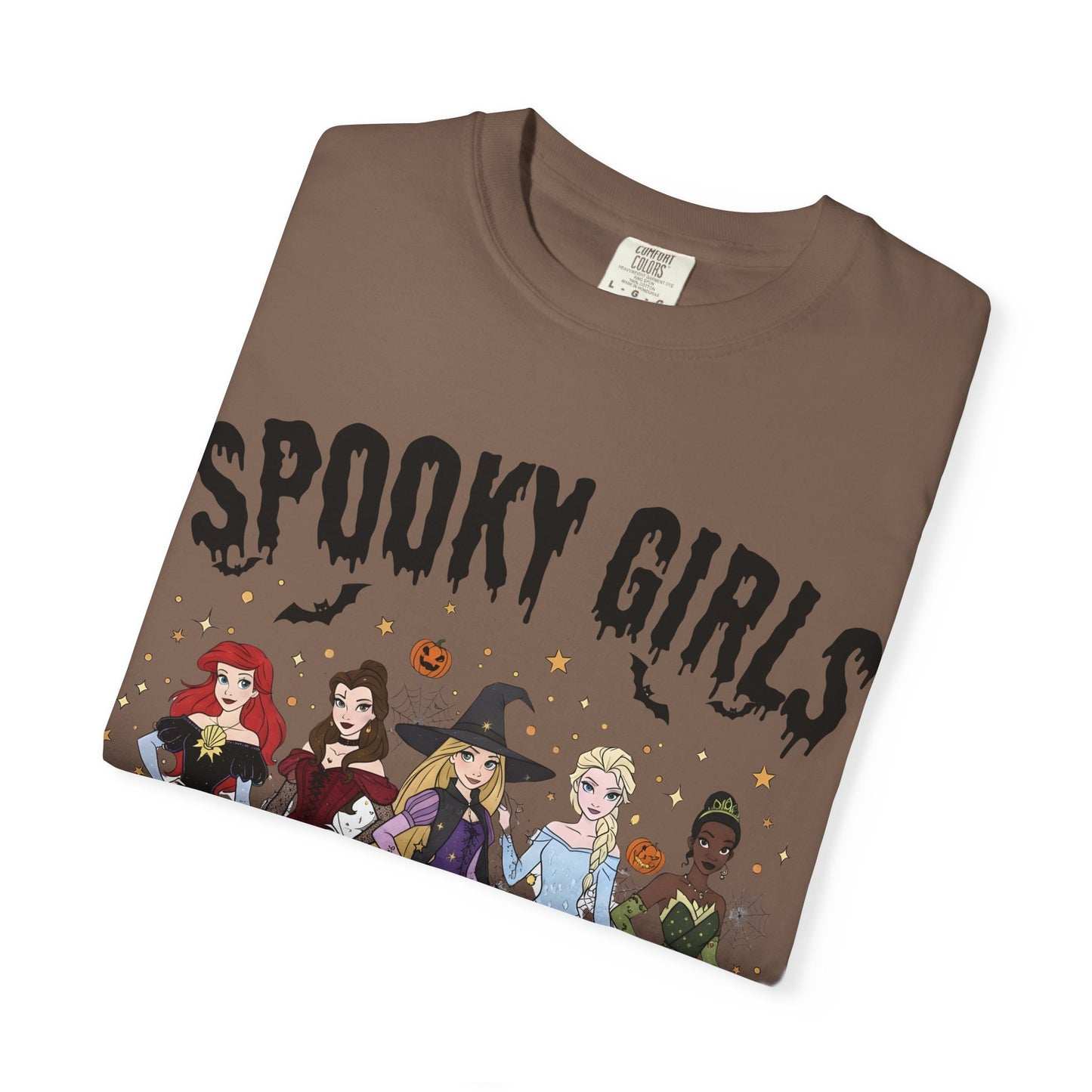 Spooky Girls T-Shirt, Halloween Tee, Unisex Graphic Shirt, Cute Costume Top, Seasonal Apparel, Witchy Fashion