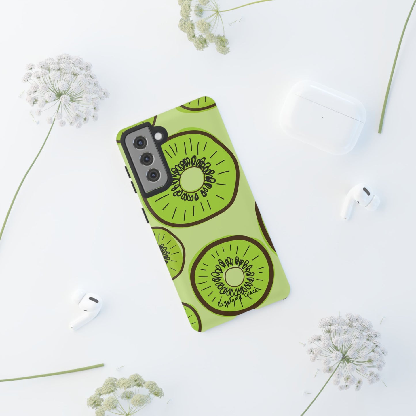 Kiwi Pattern Tough Phone Case - Fun and Stylish Phone Cover