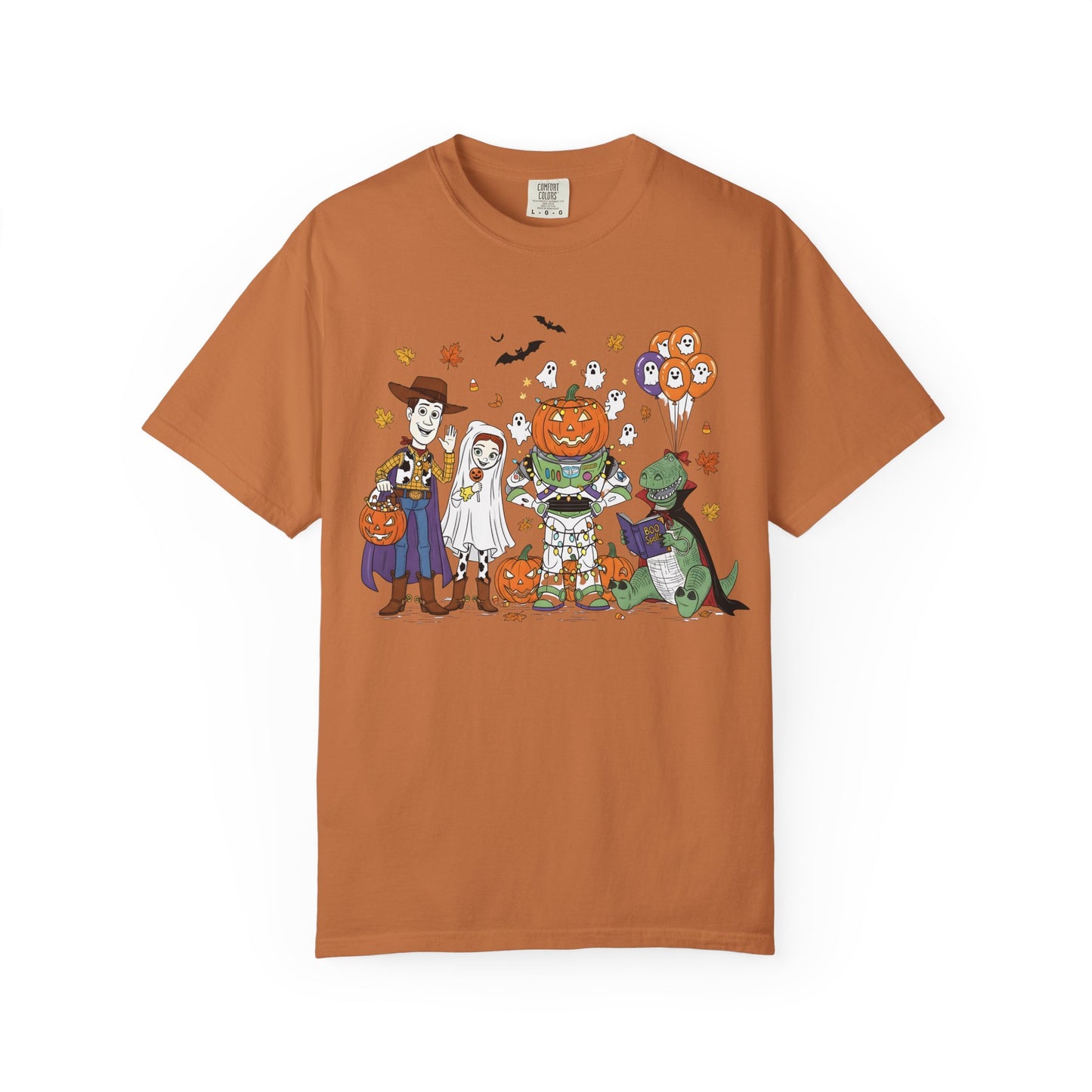 Halloween-Themed Unisex T-Shirt, Spooky Graphic Tee, Fall Festival Shirt, Trick or Treat Apparel, October Holiday Top