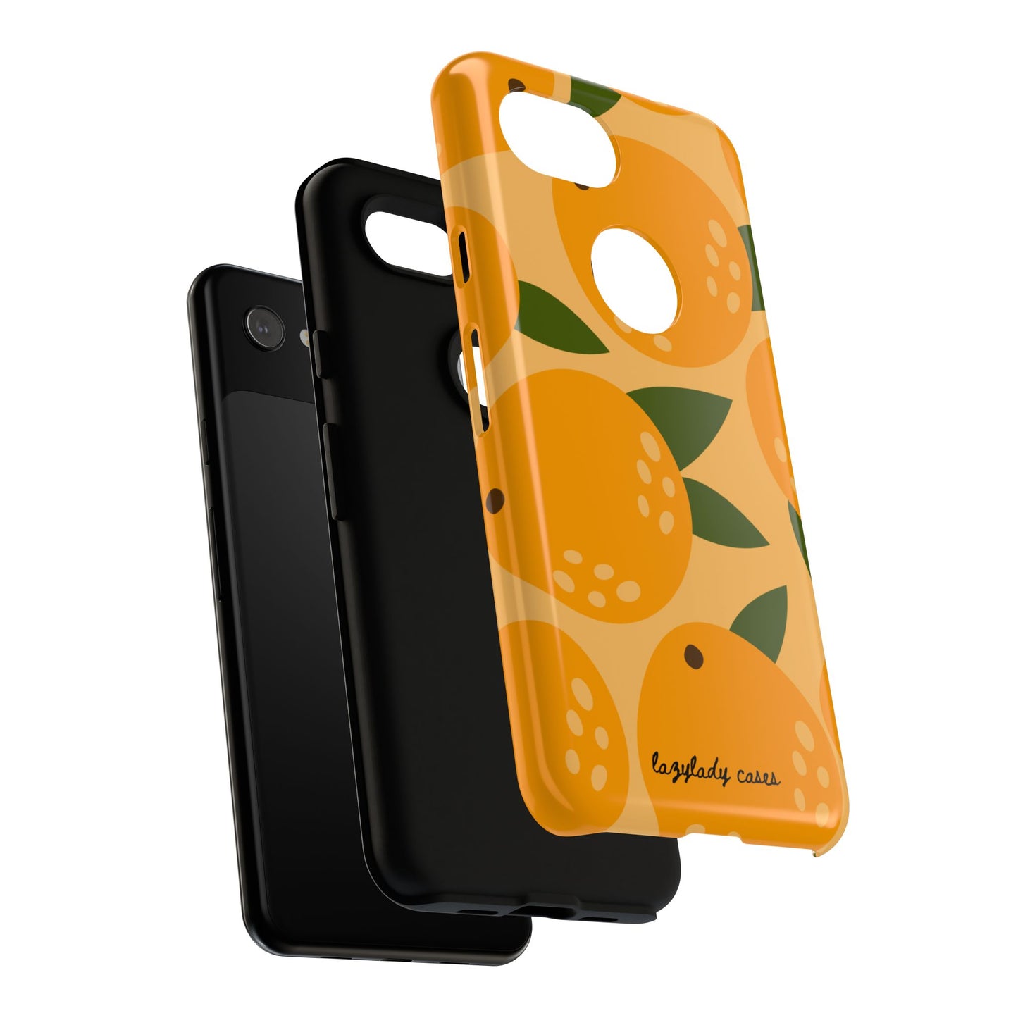 Citrus Orange Phone Case - Tough Cases for Trendy Protection