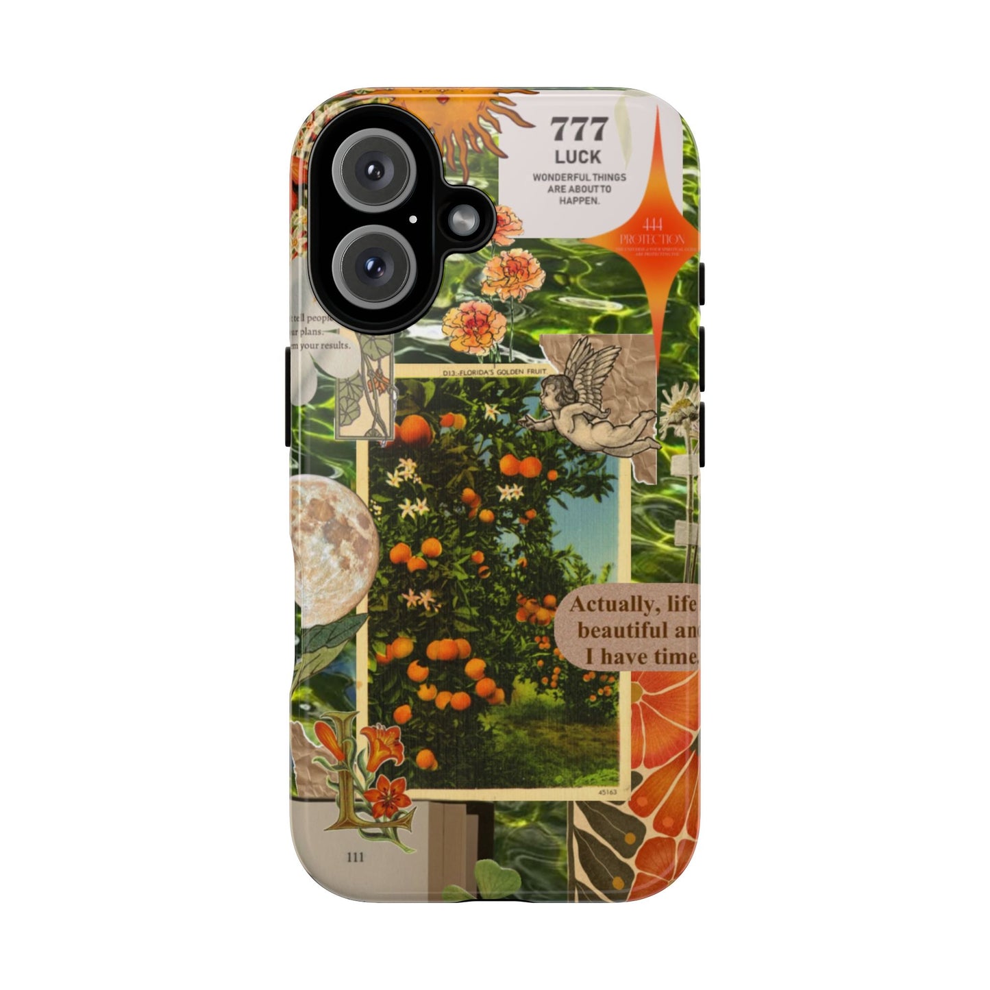 Tough Cases - Vibrant iPhone Case for Nature Lovers, Floral Phone Cover, Eco-Friendly, Inspirational Gift, Unique Phone Accessory