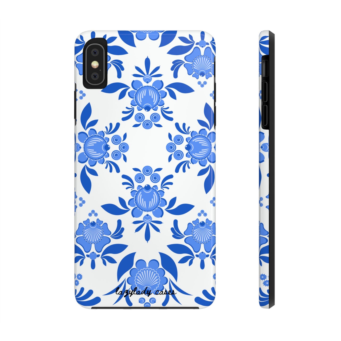 Floral Tough Phone Case - Stylish Protection for Everyday Use
