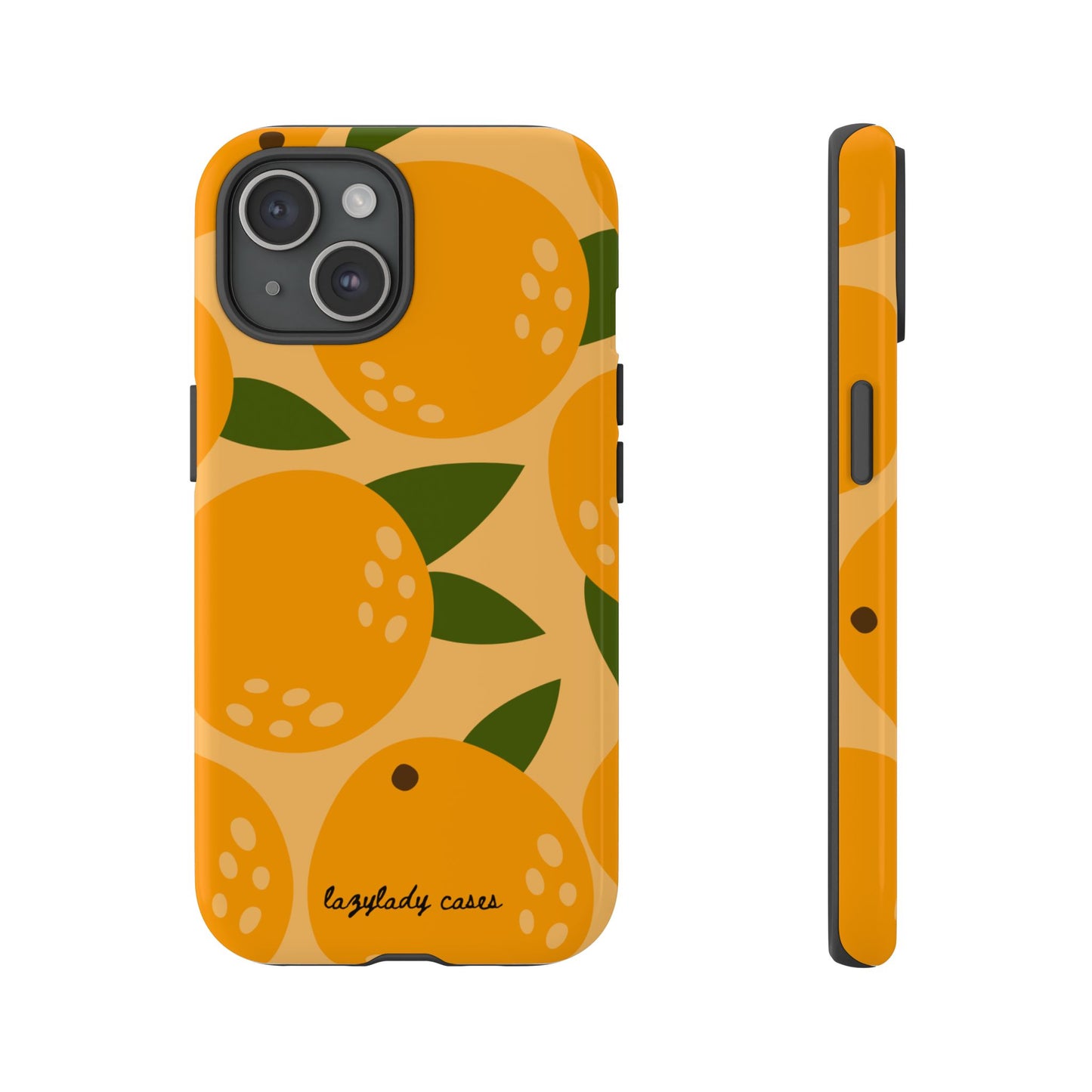 Citrus Orange Phone Case - Tough, Stylish Protection for Fruit Lovers