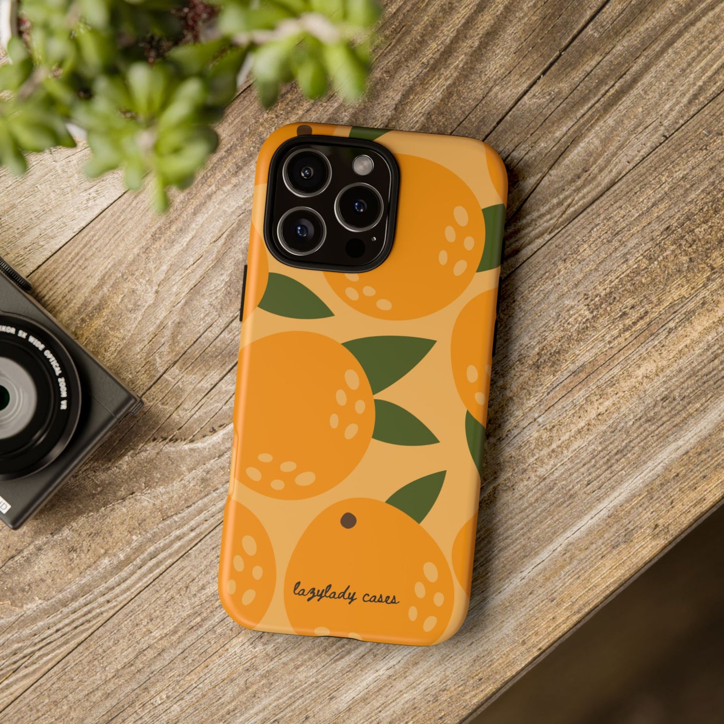 Citrus Orange Phone Case - Tough, Stylish Protection for Fruit Lovers