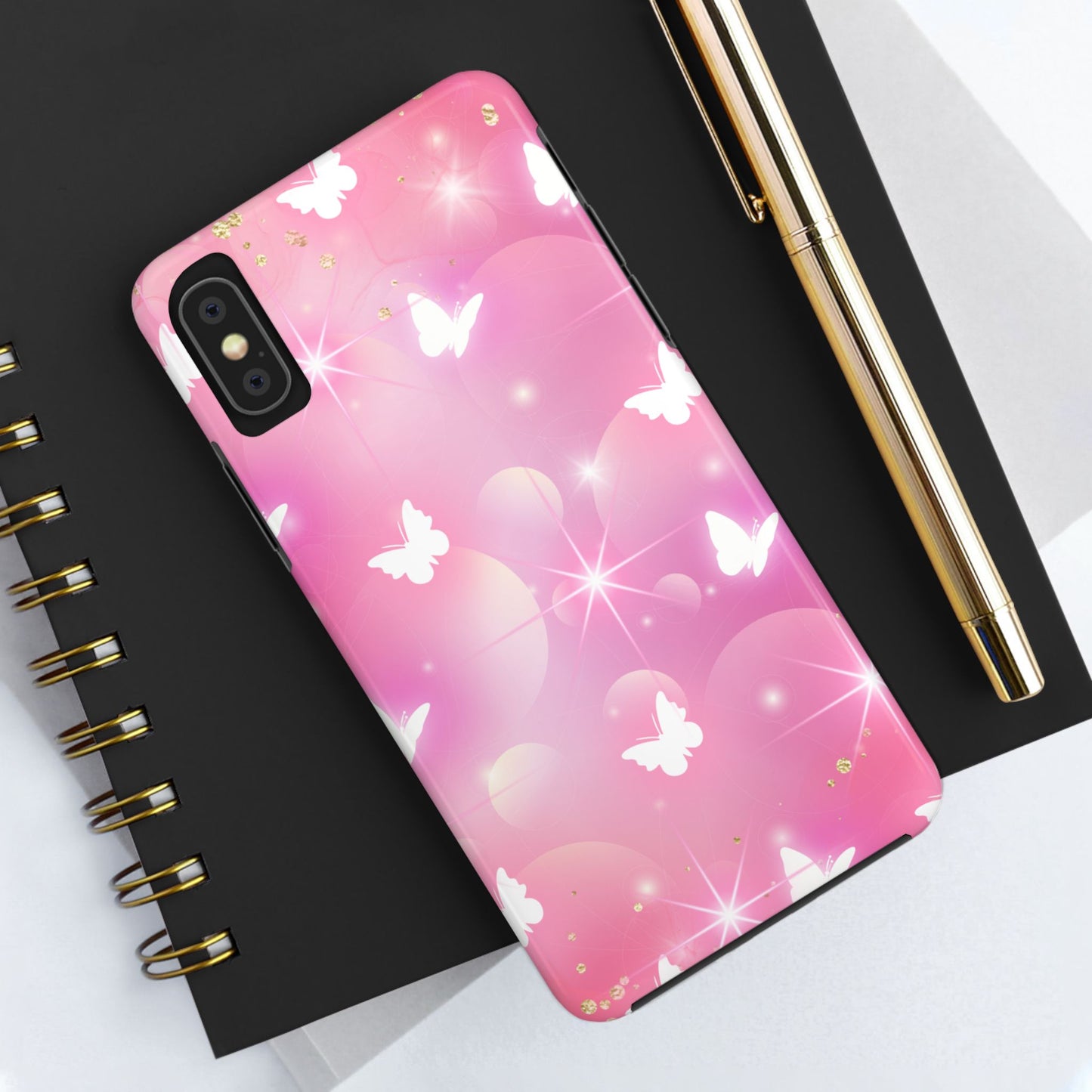 Butterfly Bloom Tough Phone Cases, Stylish Protection, Gifts for Her, Trendy Accessories, Spring Vibe, Phone Cover