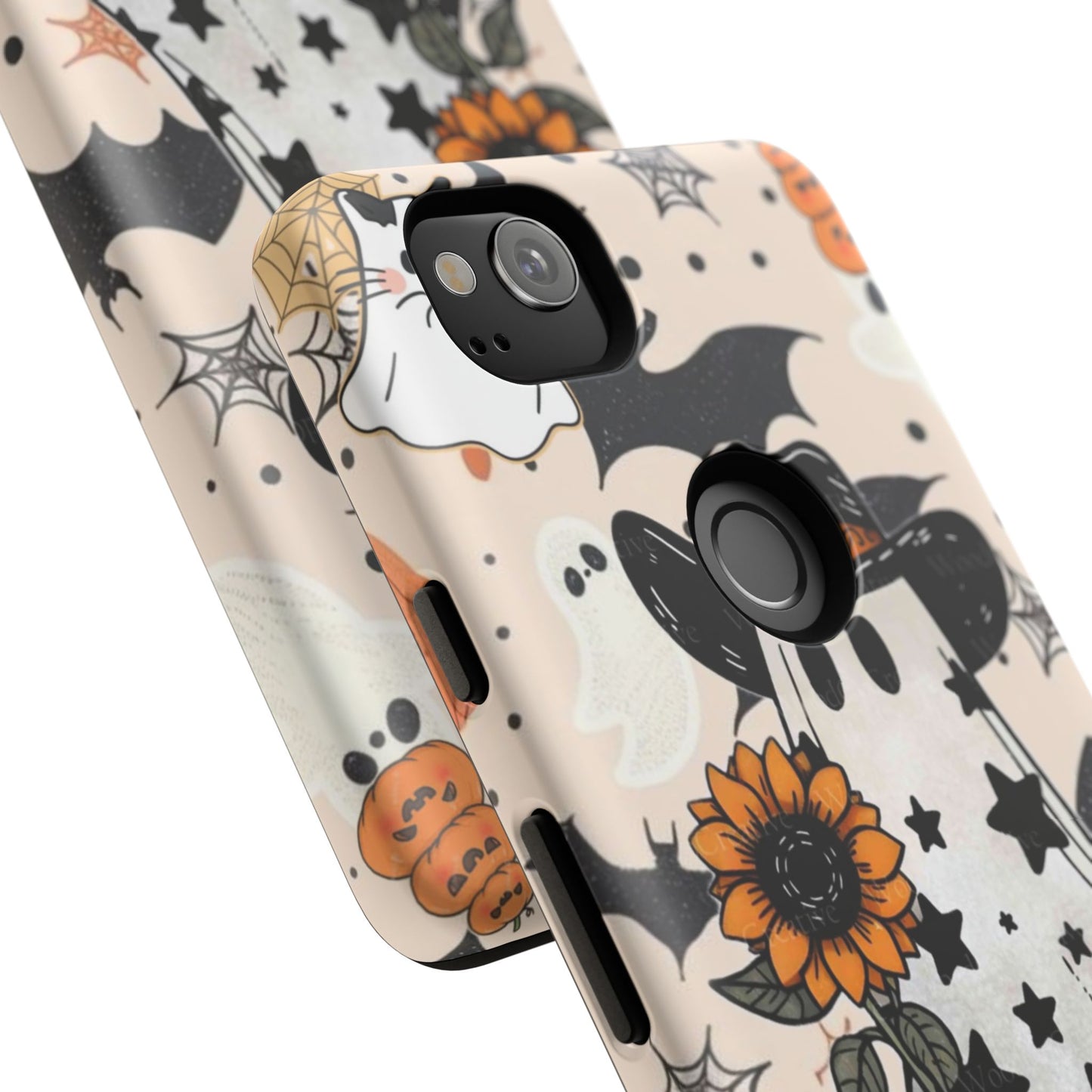 Cute Ghost Phone Case, Halloween Decor, Spooky Gift, Fall Accessories, Pumpkin Lover's Gift, Autumn Vibes, Trick or Treat