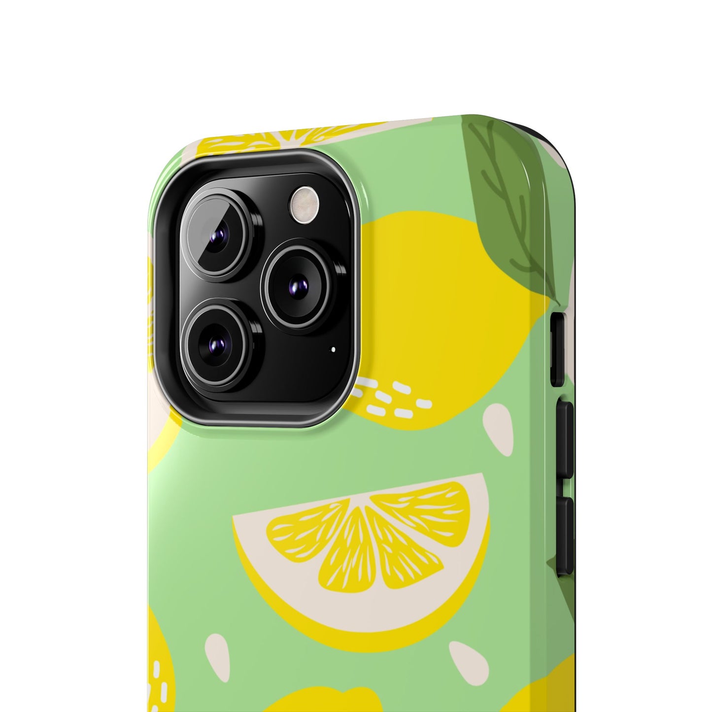 Lemon Slice Tough Phone Case - Vibrant, Durable Protection for Citrus Lovers
