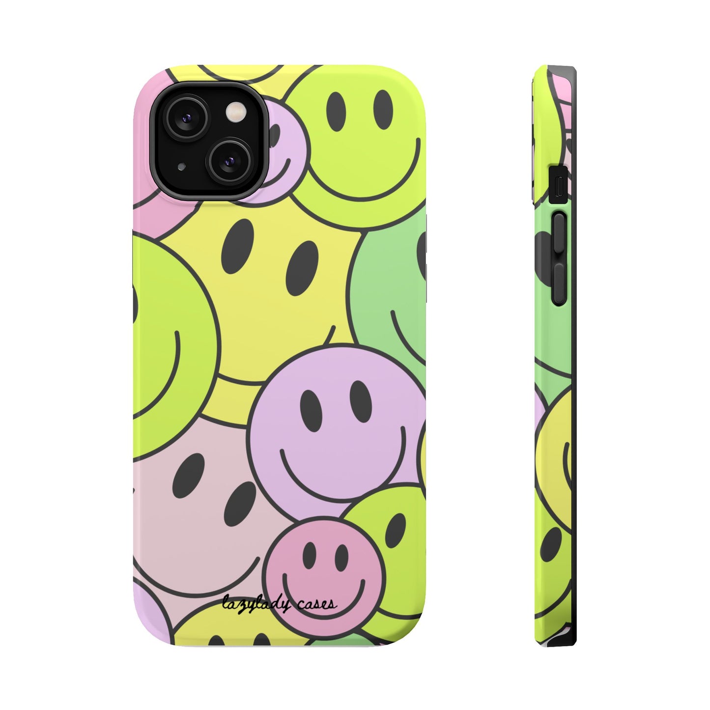 Colorful Smiley Face Magnetic Tough Case for Fun-Loving Individuals