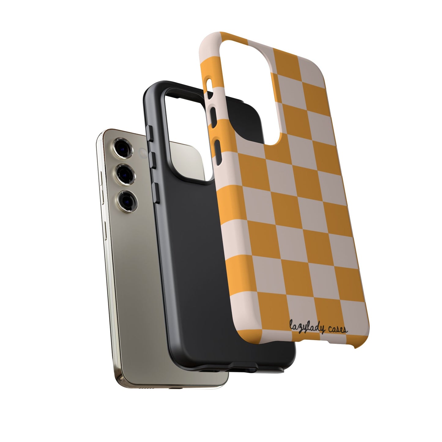 Stylish Checkerboard Phone Case - Tough Cases