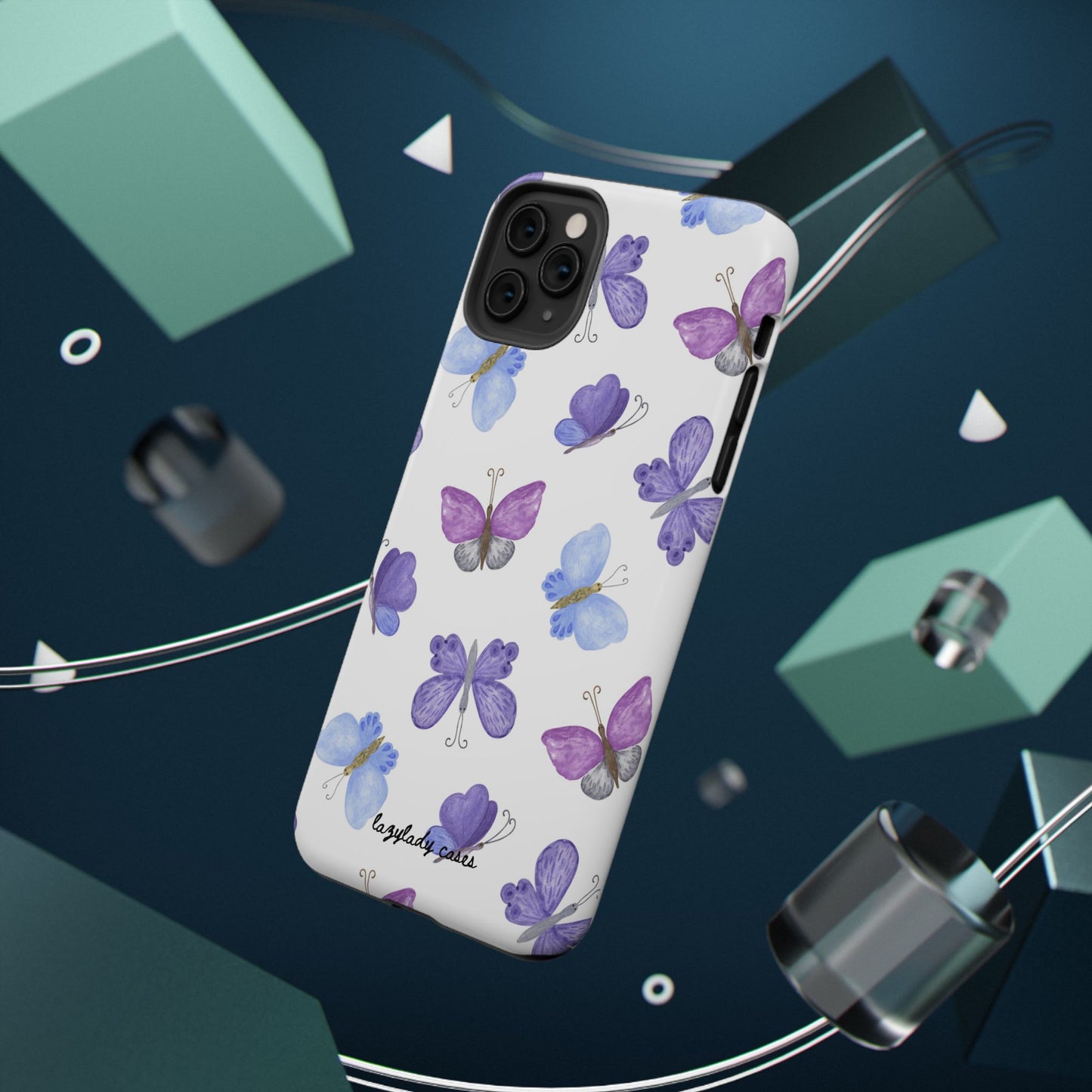 Butterfly Impact-Resistant Phone Case - Stylish & Durable Protection