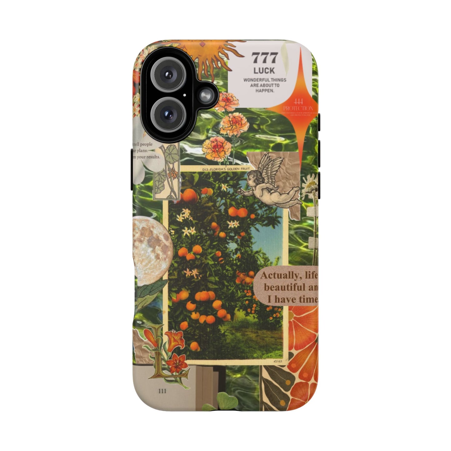 Tough Cases - Vibrant iPhone Case for Nature Lovers, Floral Phone Cover, Eco-Friendly, Inspirational Gift, Unique Phone Accessory
