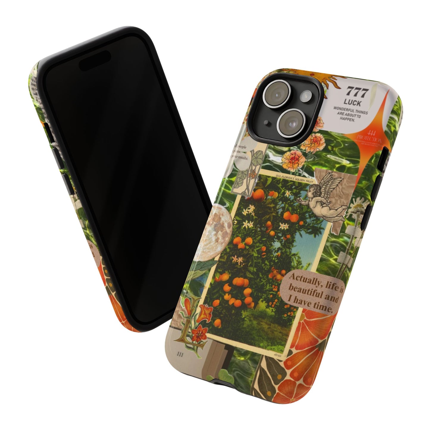 Tough Cases - Vibrant iPhone Case for Nature Lovers, Floral Phone Cover, Eco-Friendly, Inspirational Gift, Unique Phone Accessory