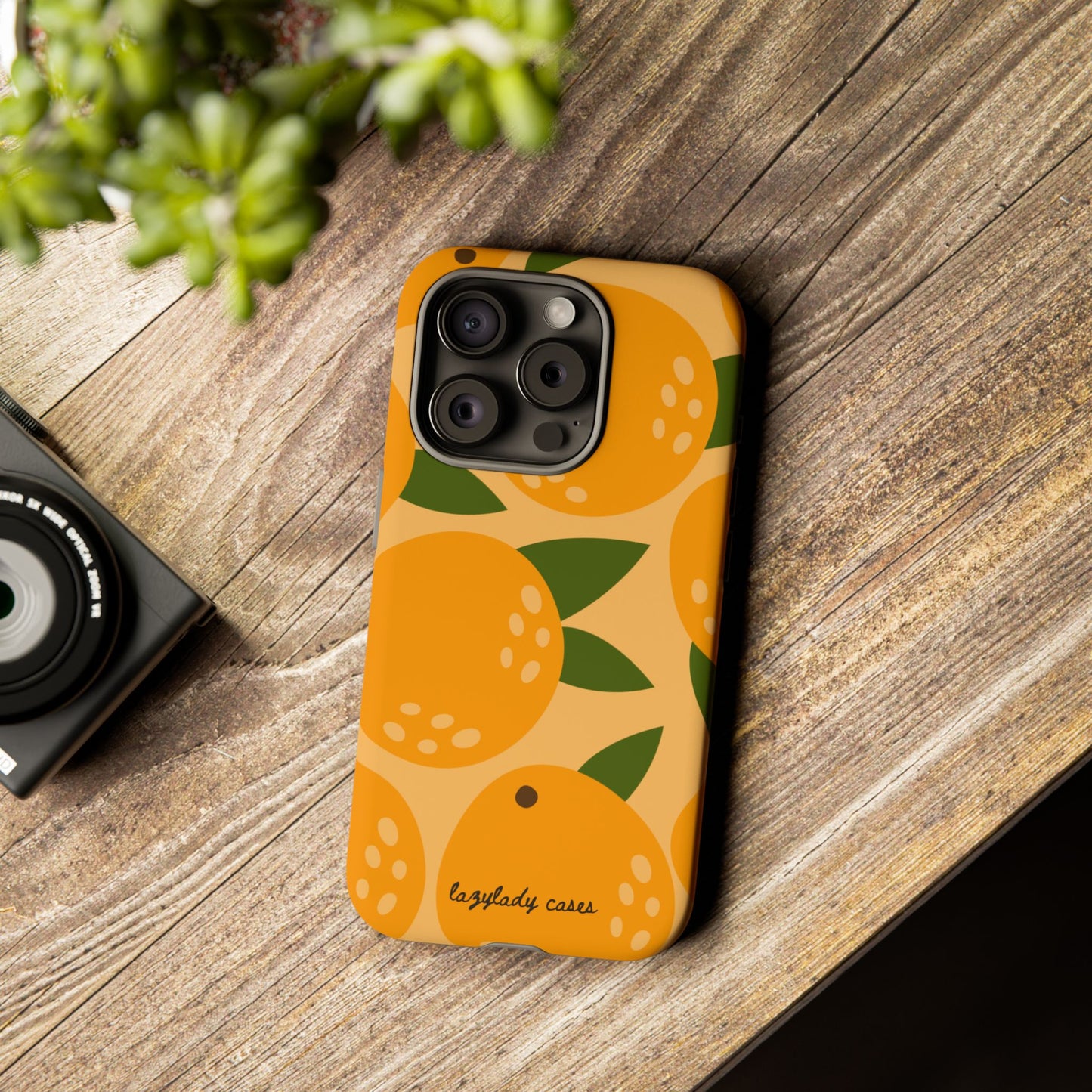 Citrus Orange Phone Case - Tough, Stylish Protection for Fruit Lovers
