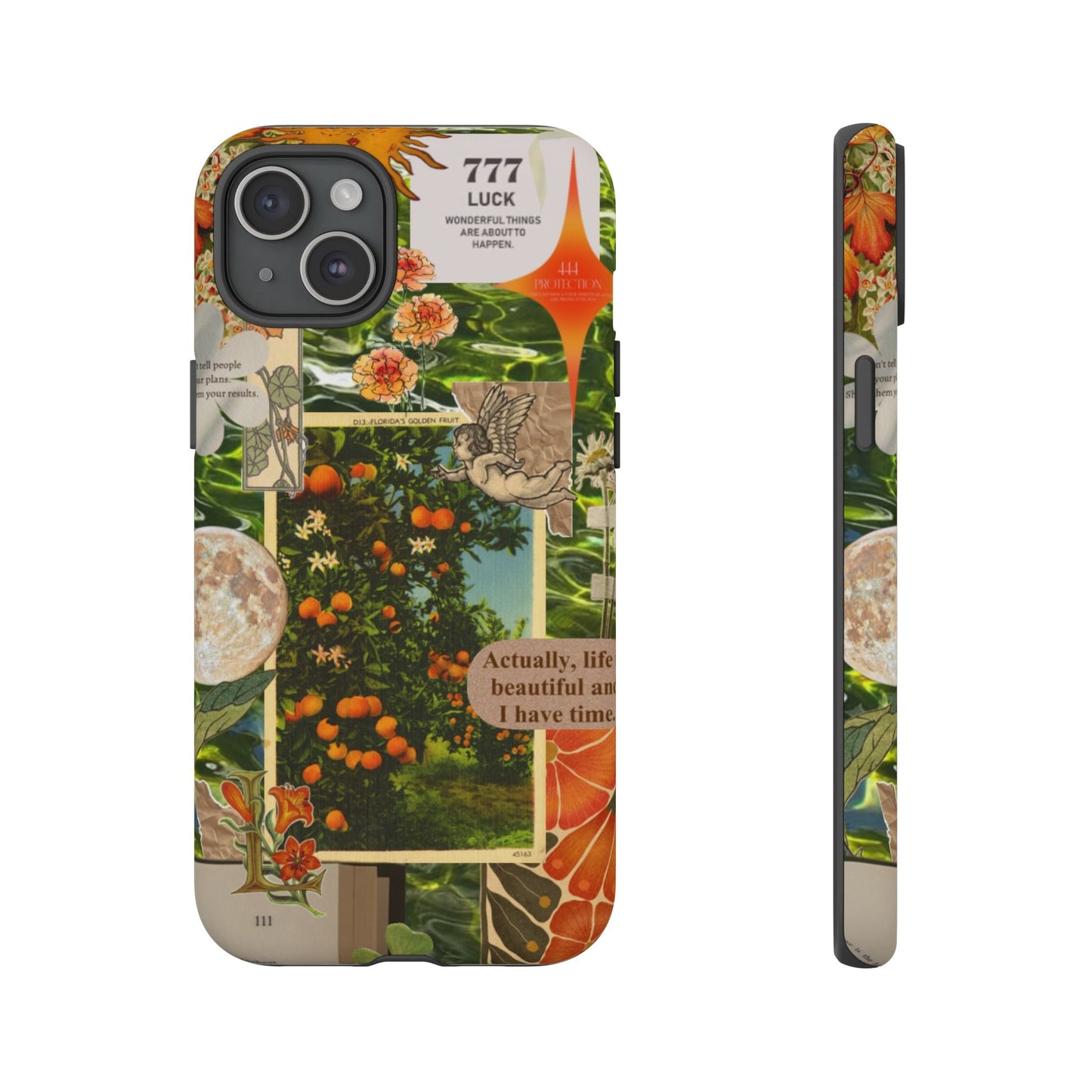 Tough Cases - Vibrant iPhone Case for Nature Lovers, Floral Phone Cover, Eco-Friendly, Inspirational Gift, Unique Phone Accessory