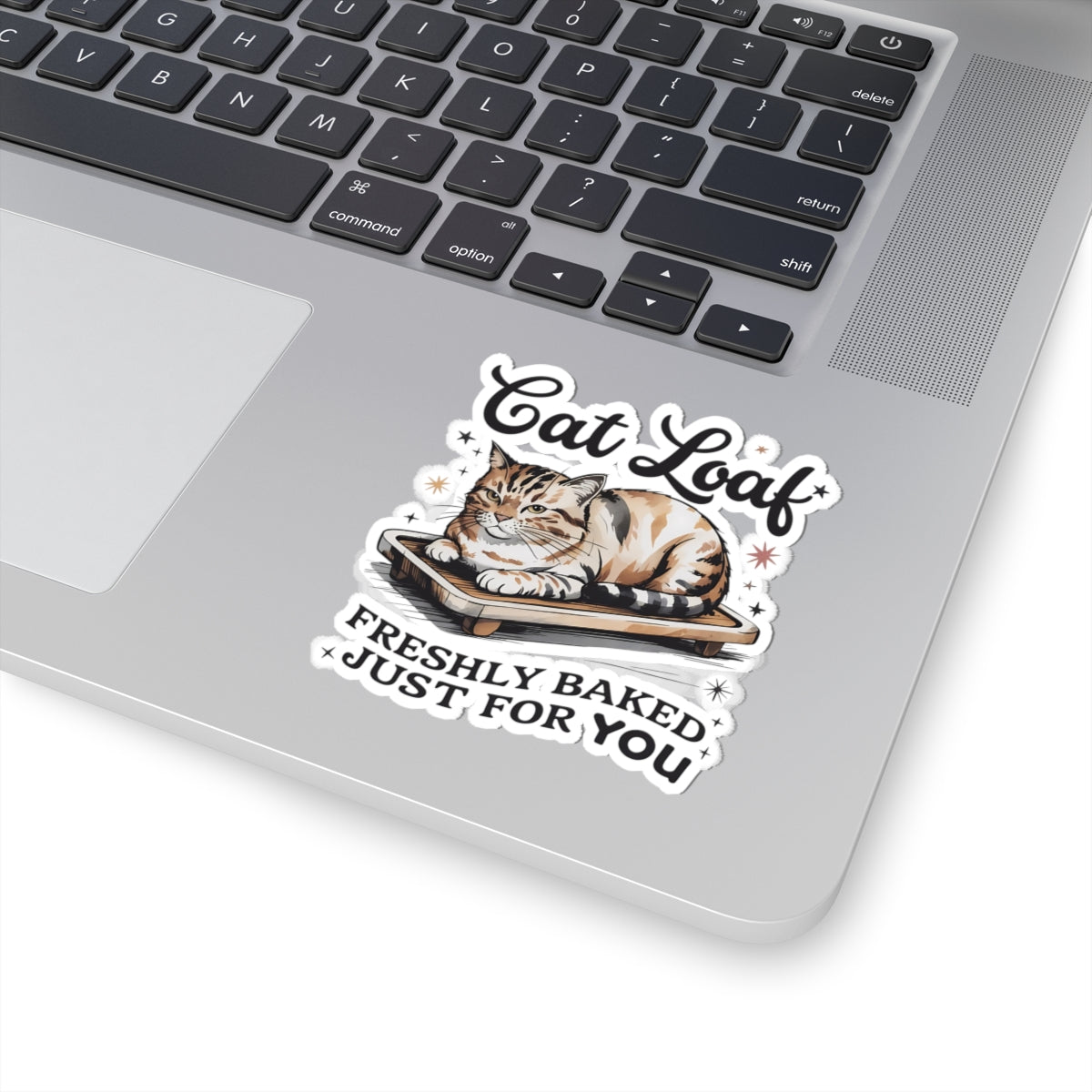 Cute Cat Loaf Stickers | Freshly Baked Cat Stickers, Vinyl Decals for Cat Lovers, Pet Owner Gifts, Fun Laptop Decor, Cute Home Accessories