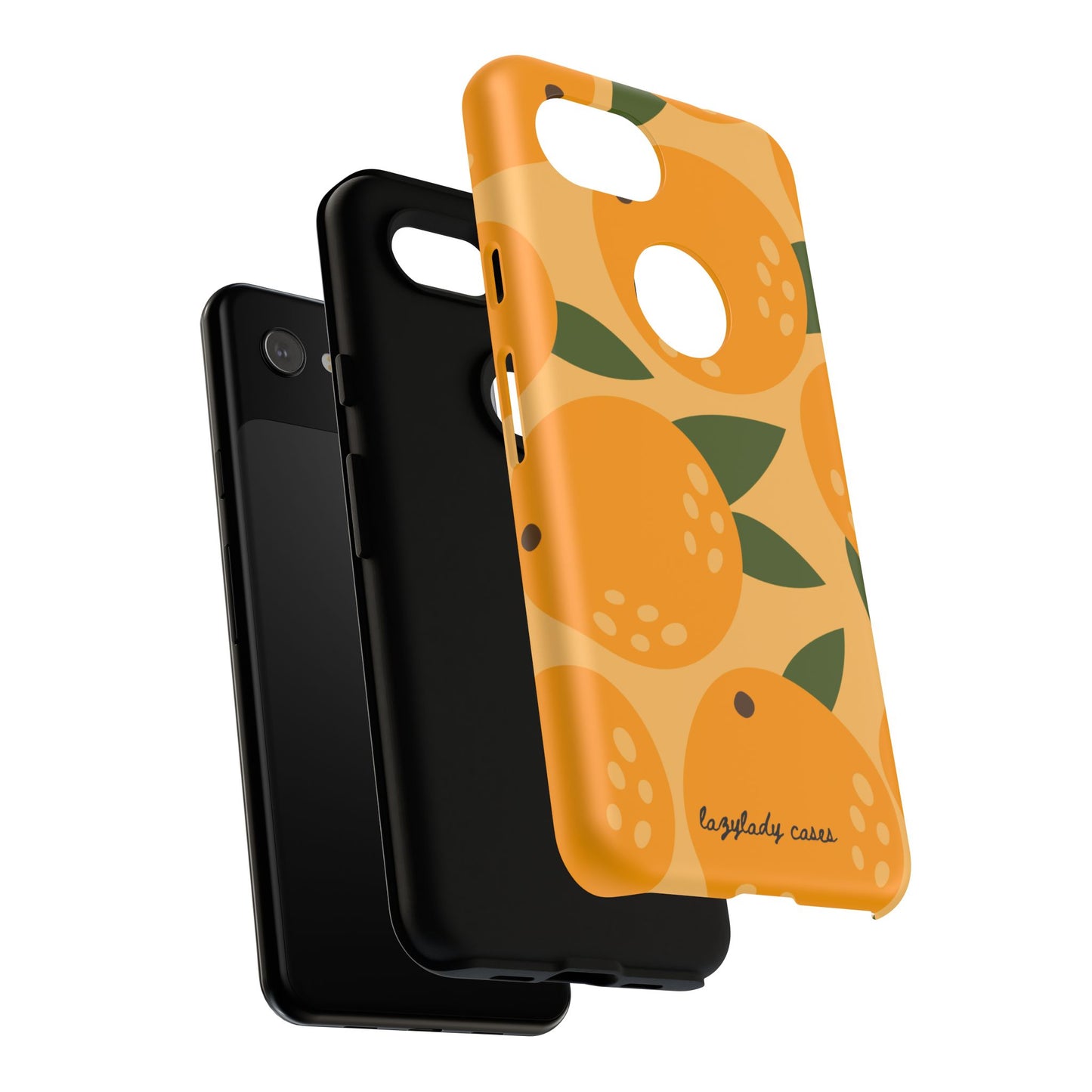 Citrus Orange Phone Case - Tough Cases for Trendy Protection