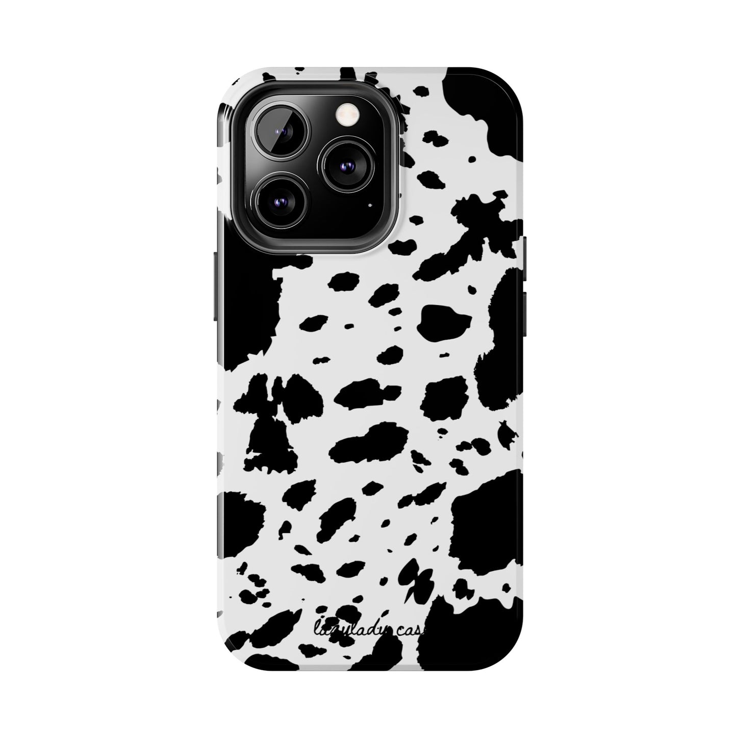 Stylish Cow Print Tough Phone Case | Durable & Trendy Accessory