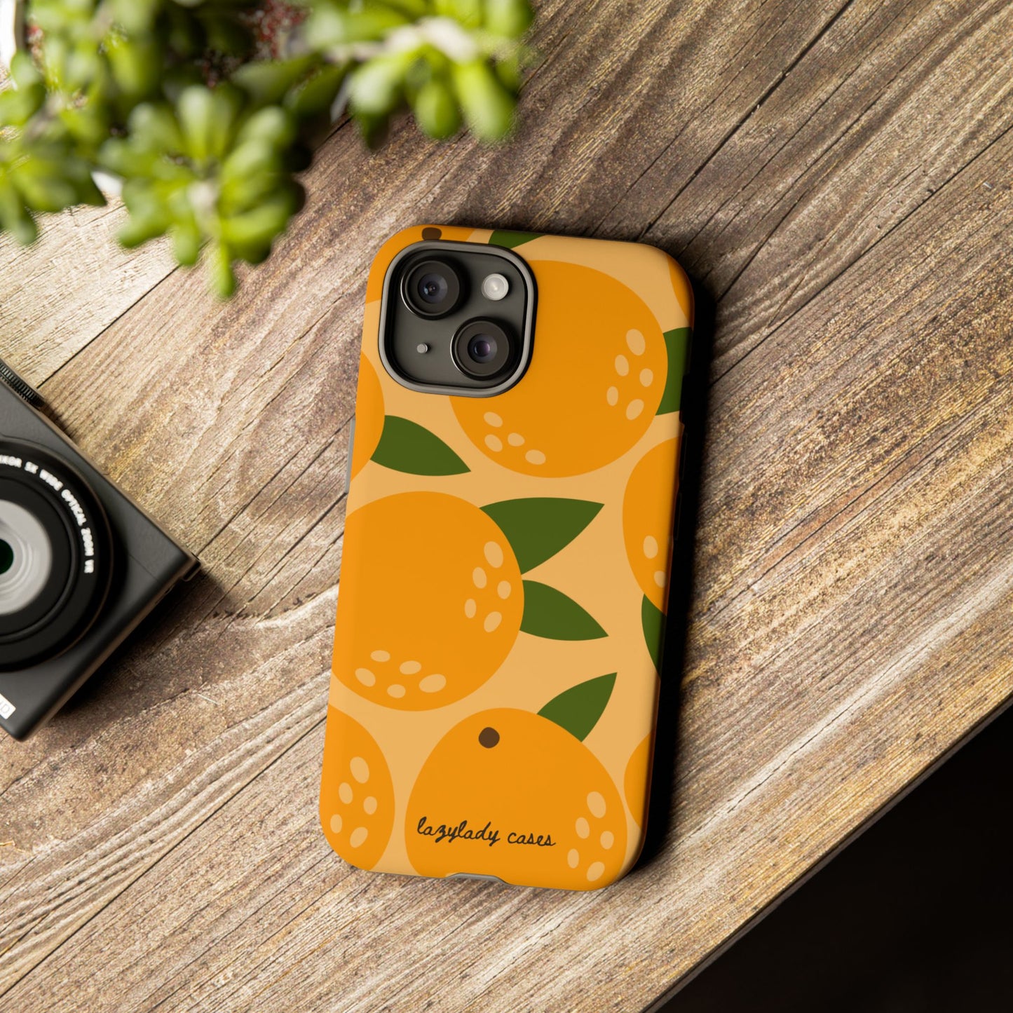 Citrus Orange Phone Case - Tough, Stylish Protection for Fruit Lovers