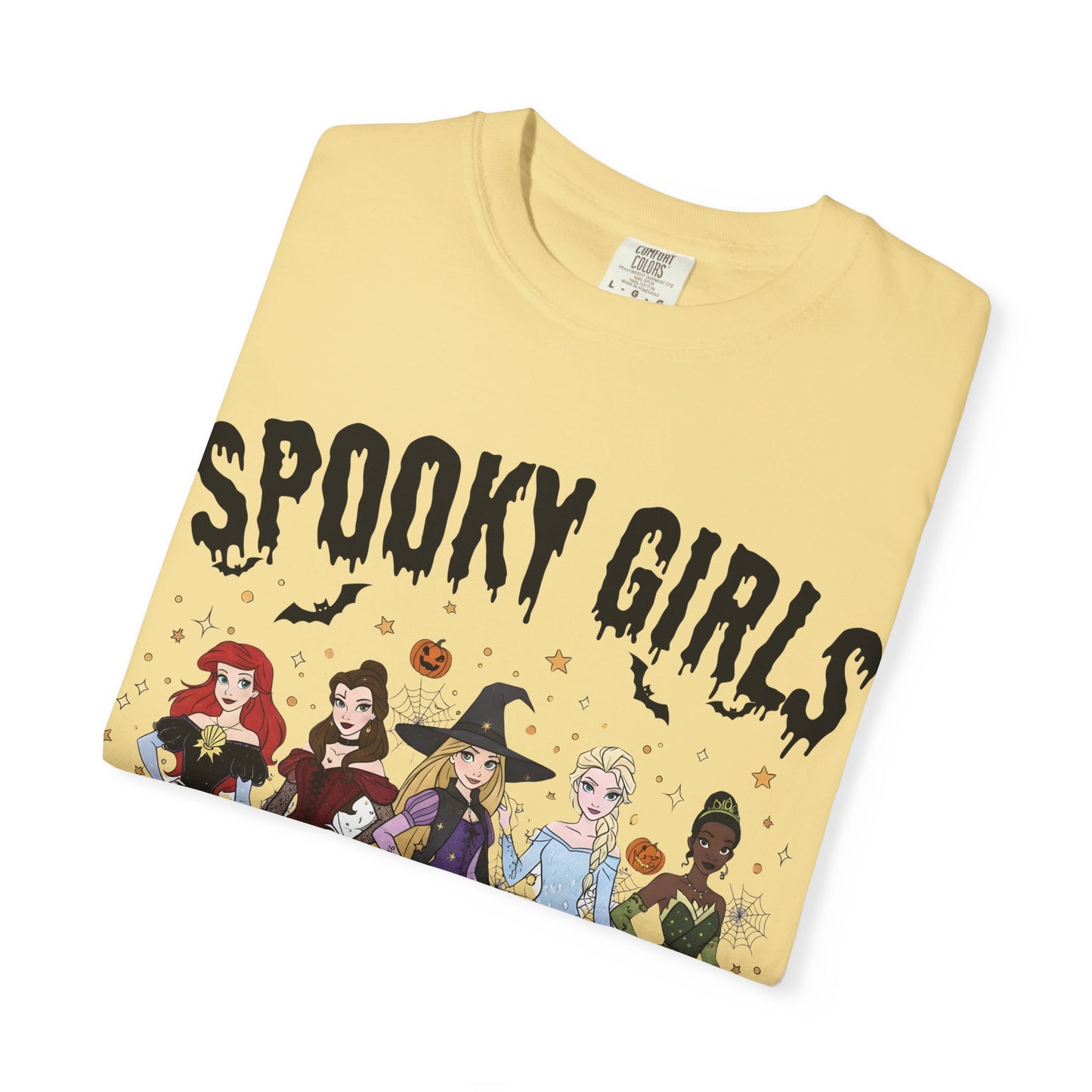 Spooky Girls T-Shirt, Halloween Tee, Unisex Graphic Shirt, Cute Costume Top, Seasonal Apparel, Witchy Fashion