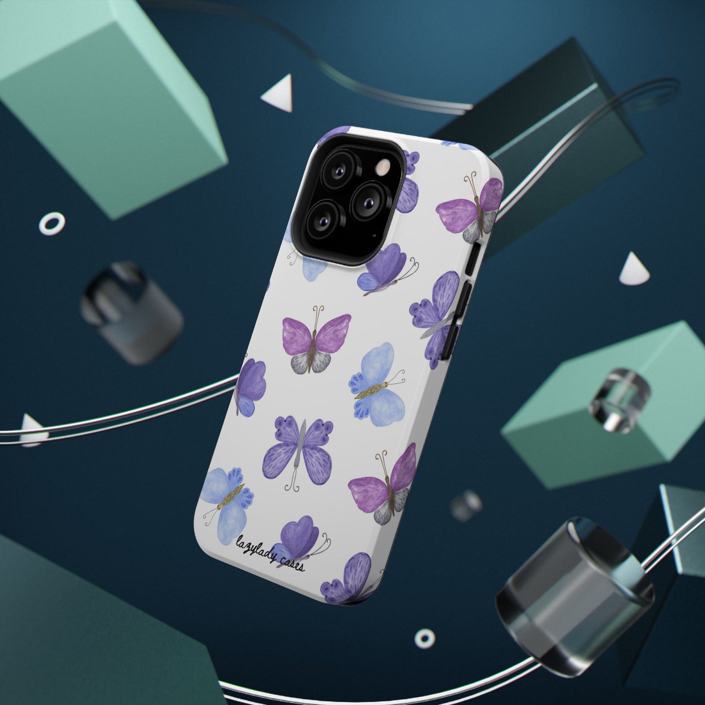 Butterfly Impact-Resistant Phone Case - Stylish & Durable Protection