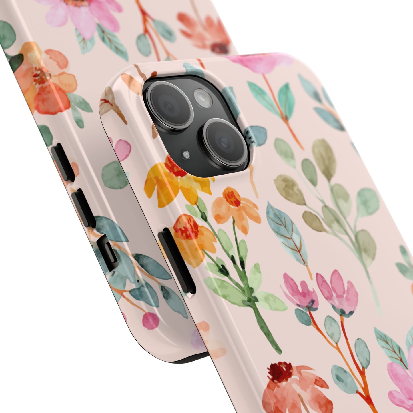 Wild Flower Tough Phone Case - Stylish Protection for Your Device