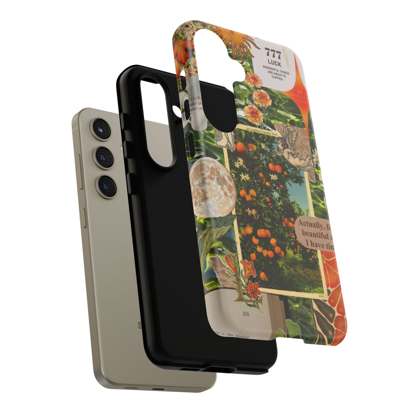 Tough Cases - Vibrant iPhone Case for Nature Lovers, Floral Phone Cover, Eco-Friendly, Inspirational Gift, Unique Phone Accessory