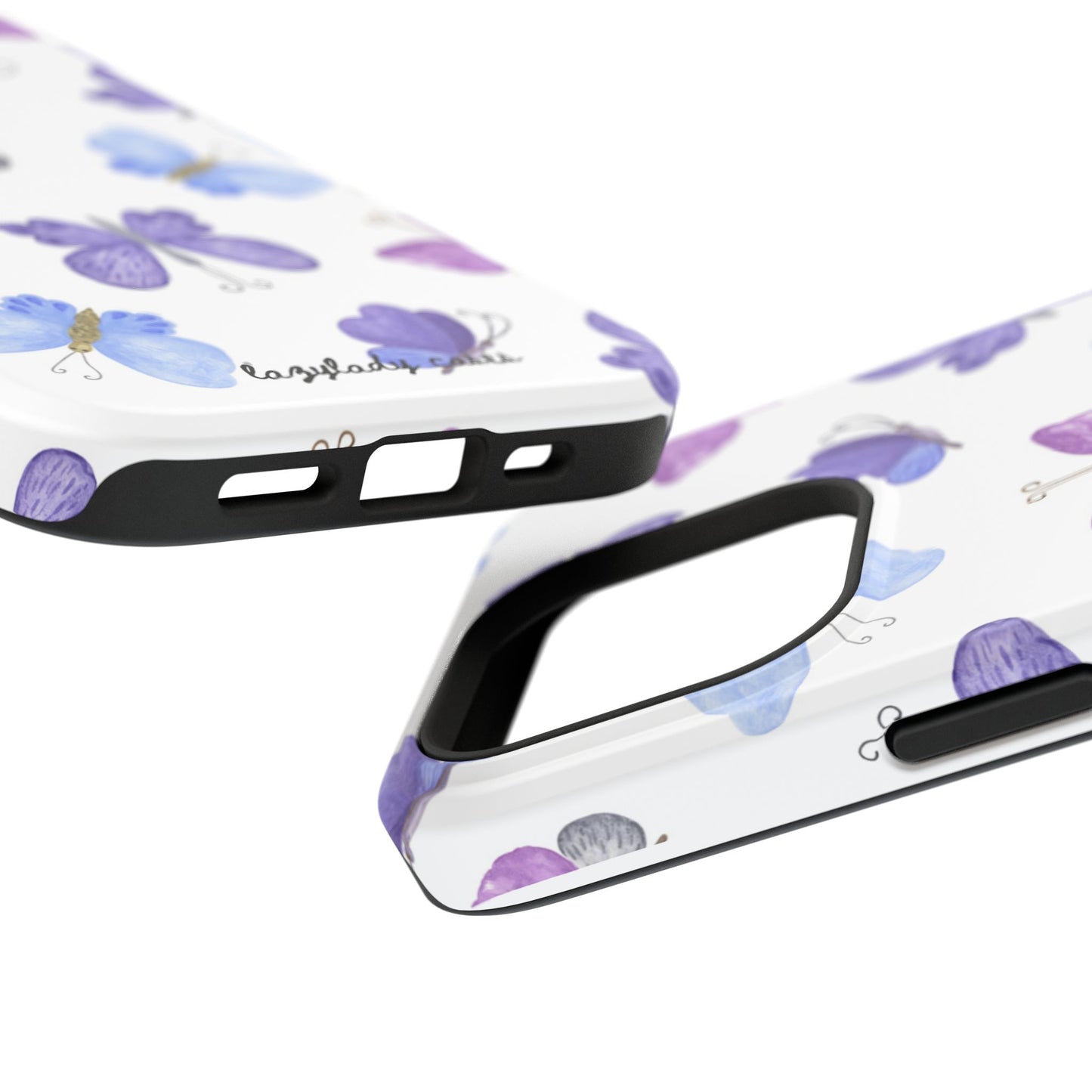 Butterfly Impact-Resistant Phone Case - Stylish & Durable Protection