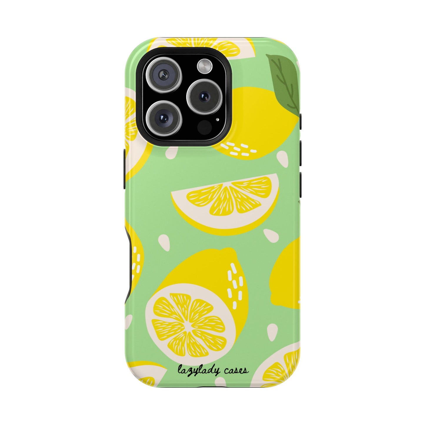 Lemonade Vibe Magnetic Phone Case - Bright Citrus Design for Summer Fun