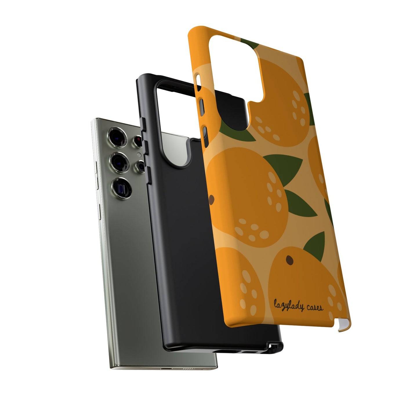 Citrus Orange Phone Case - Tough Cases for Trendy Protection