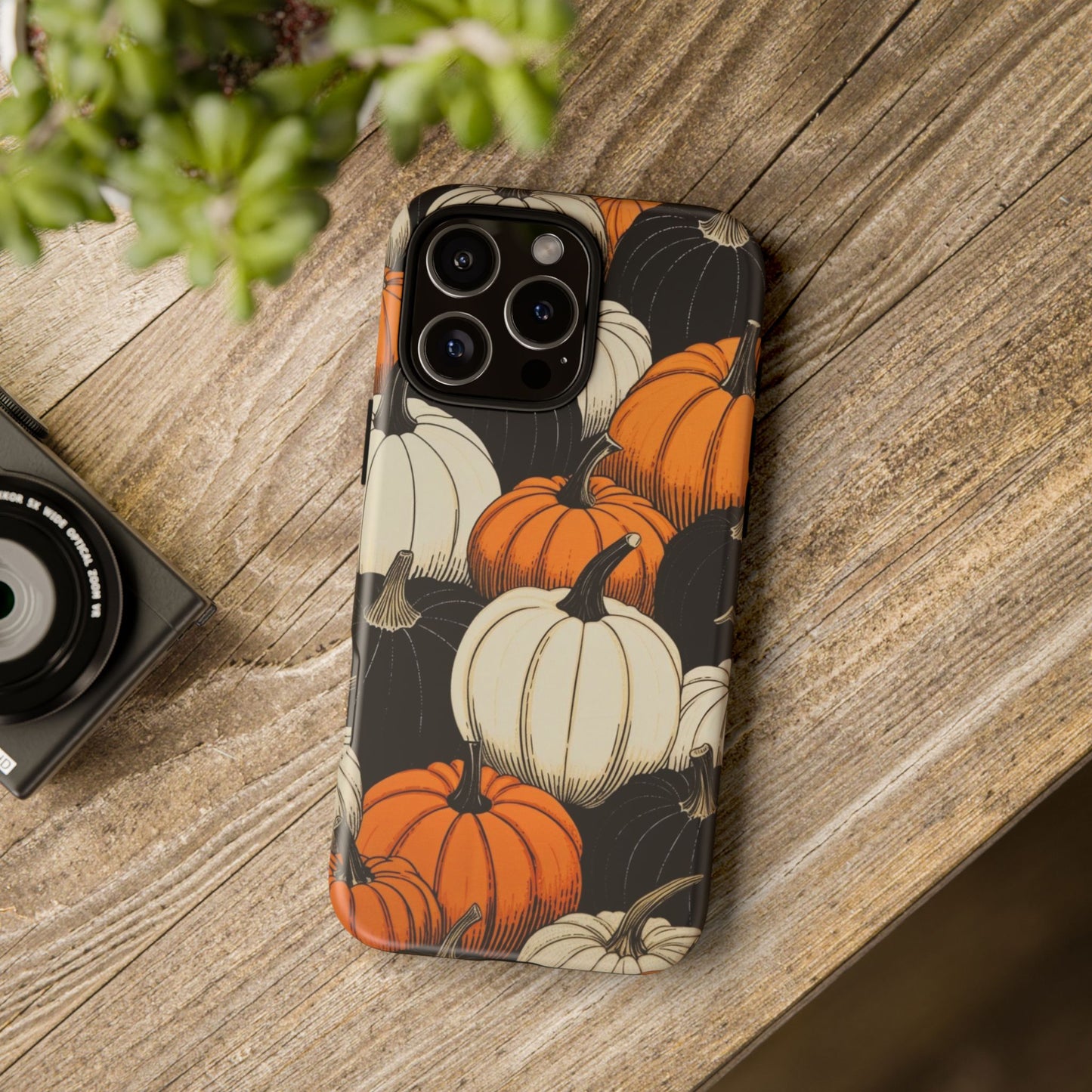 Pumpkin Phone Case, Fall Decor, Halloween Gift, Autumn Aesthetic, Pumpkin Lovers, Cute Phone Cover