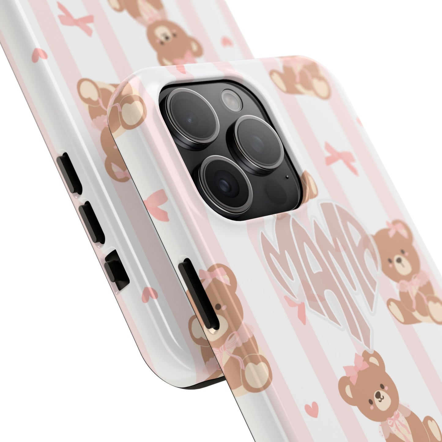 Cute Bear Mama Phone Case - Stylish Tough Case for Moms