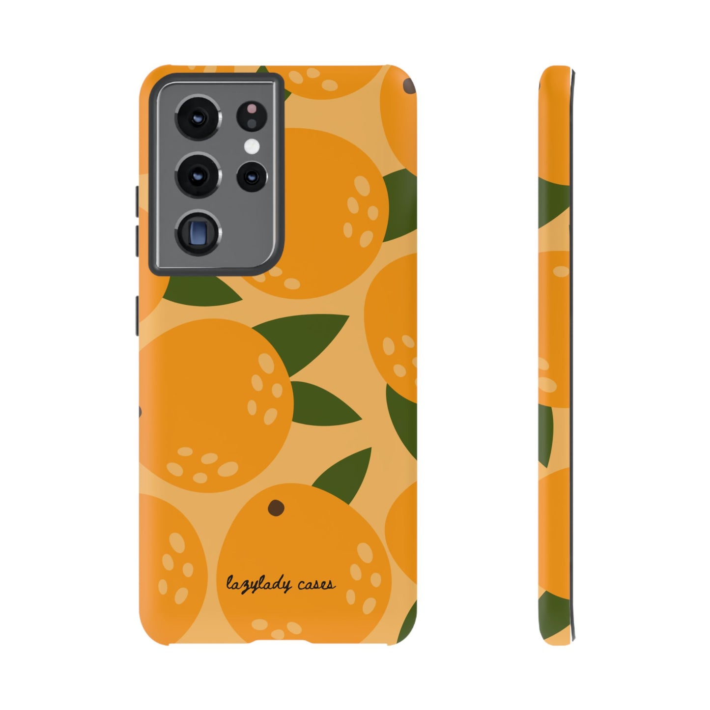 Citrus Orange Phone Case - Tough Cases for Trendy Protection