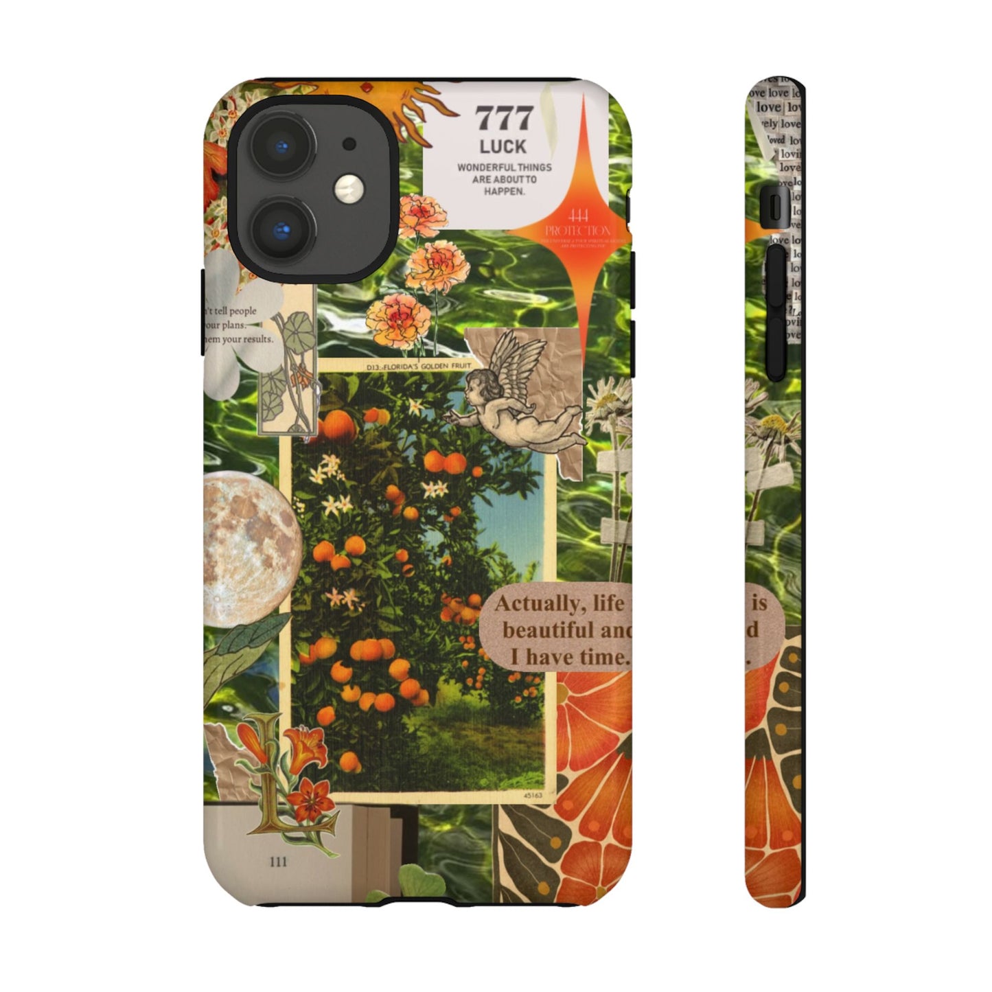 Tough Cases - Vibrant iPhone Case for Nature Lovers, Floral Phone Cover, Eco-Friendly, Inspirational Gift, Unique Phone Accessory
