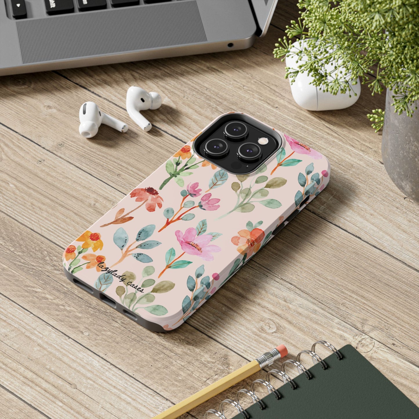 Wild Flower Tough Phone Case - Stylish Protection for Your Device