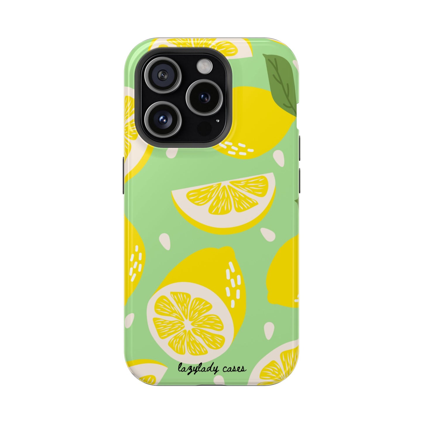 Lemonade Vibe Magnetic Phone Case - Bright Citrus Design for Summer Fun
